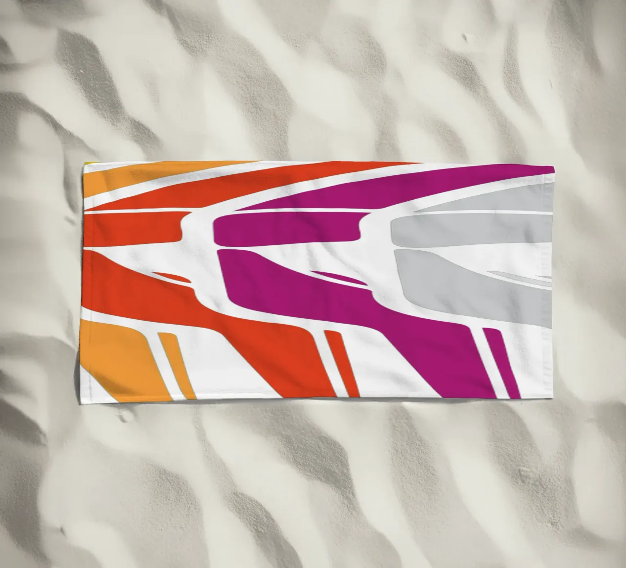 Design artistico retro Doom telo mare da rangginangs