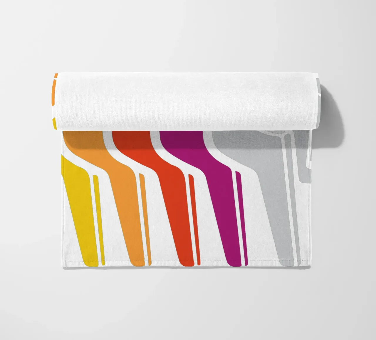 Design artistico retro Doom telo mare da rangginangs