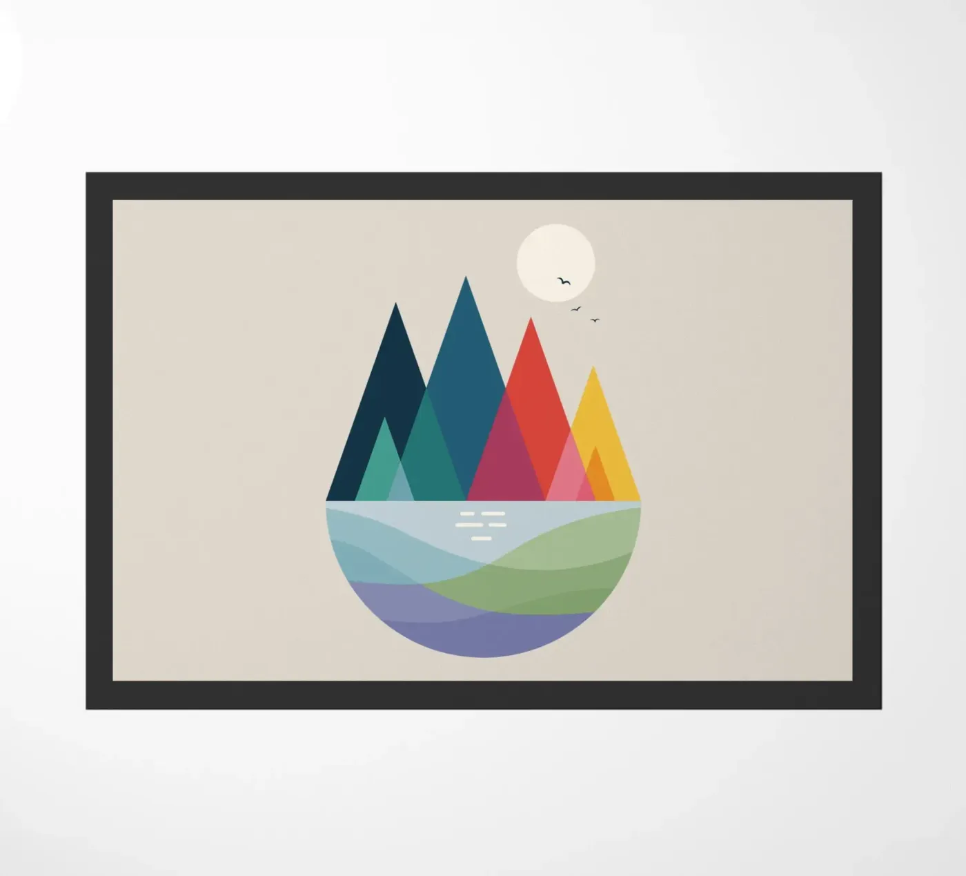 Somewhere deurmat van Andy Westface