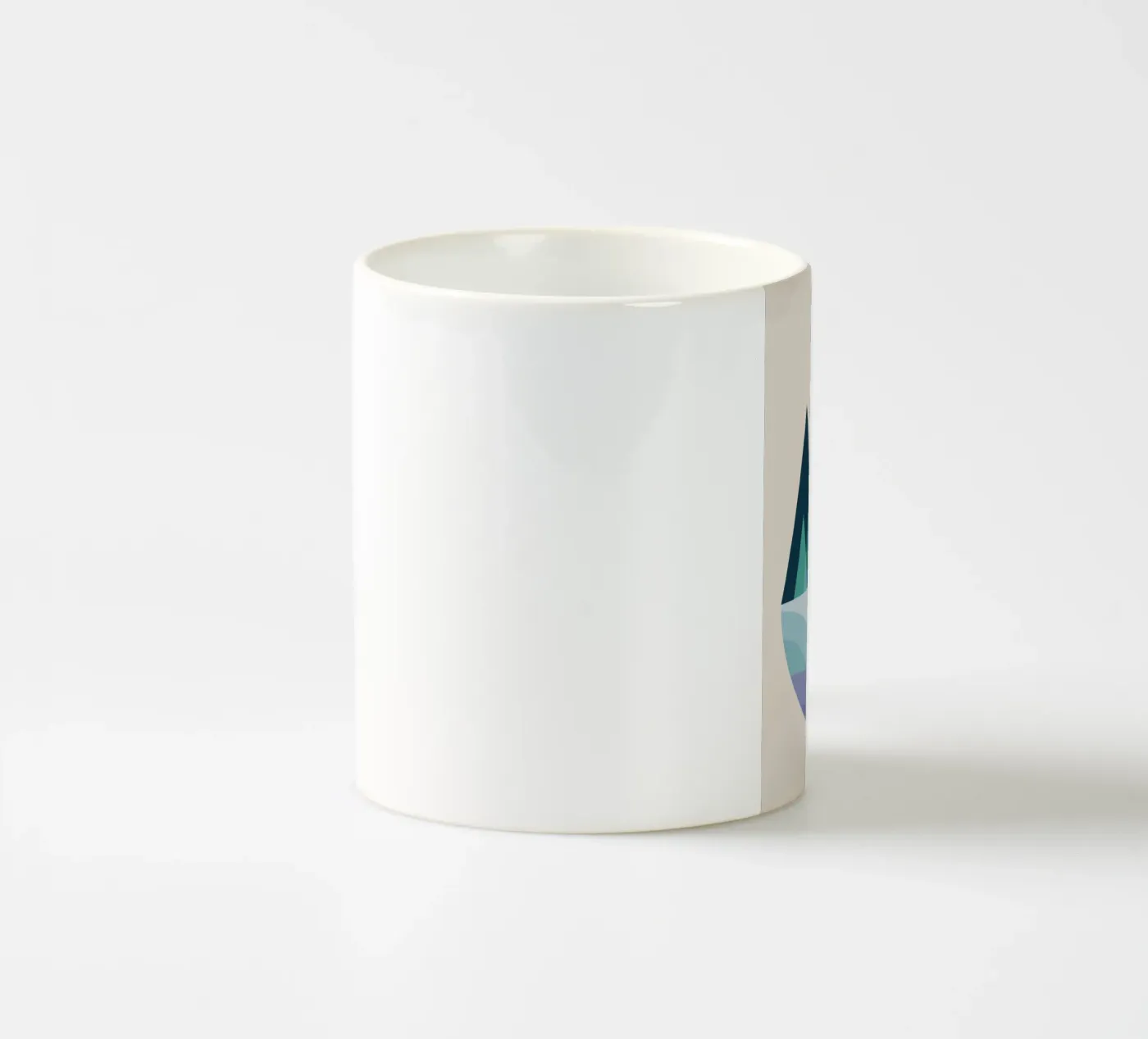 Somewhere ceramic mug by Andy Westface