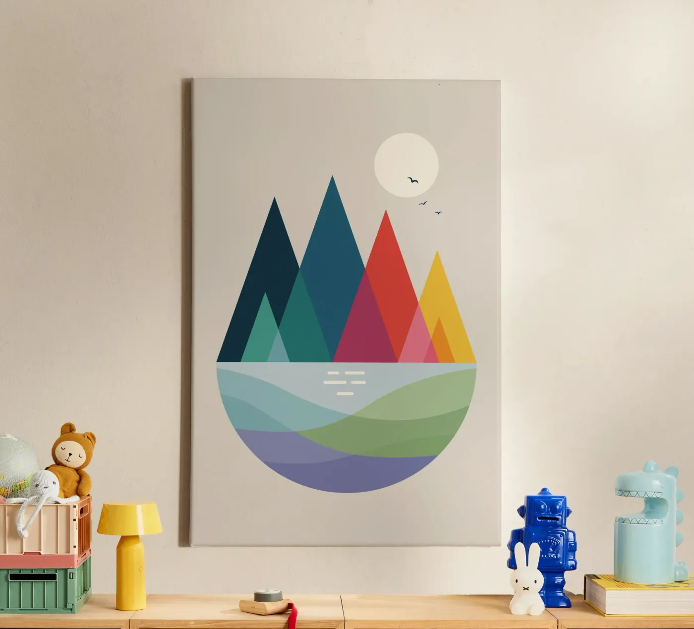 Somewhere canvas by Andy Westface