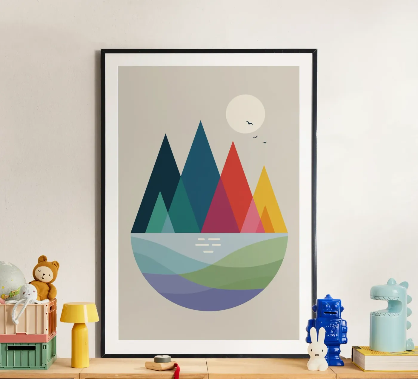 Somewhere poster van Andy Westface