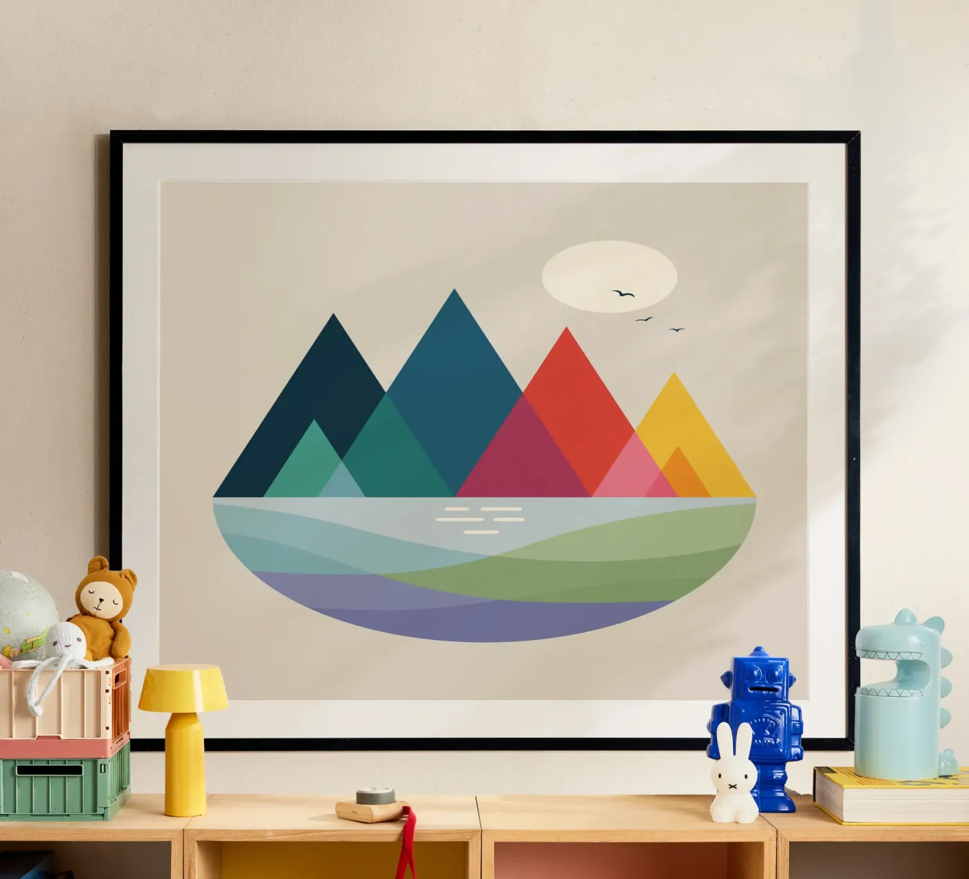 Somewhere poster van Andy Westface