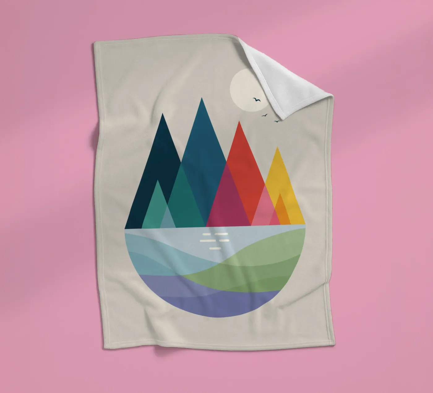 Somewhere Fleecedecke von Andy Westface