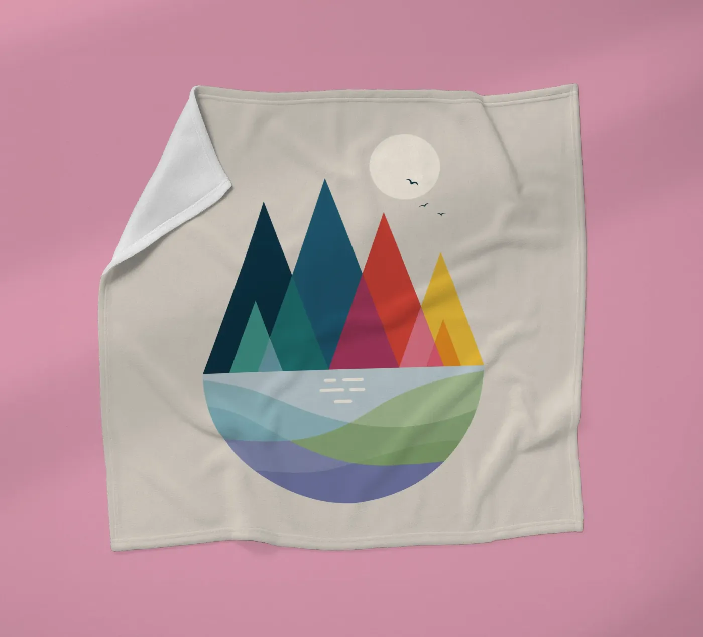 Somewhere Fleecedecke von Andy Westface