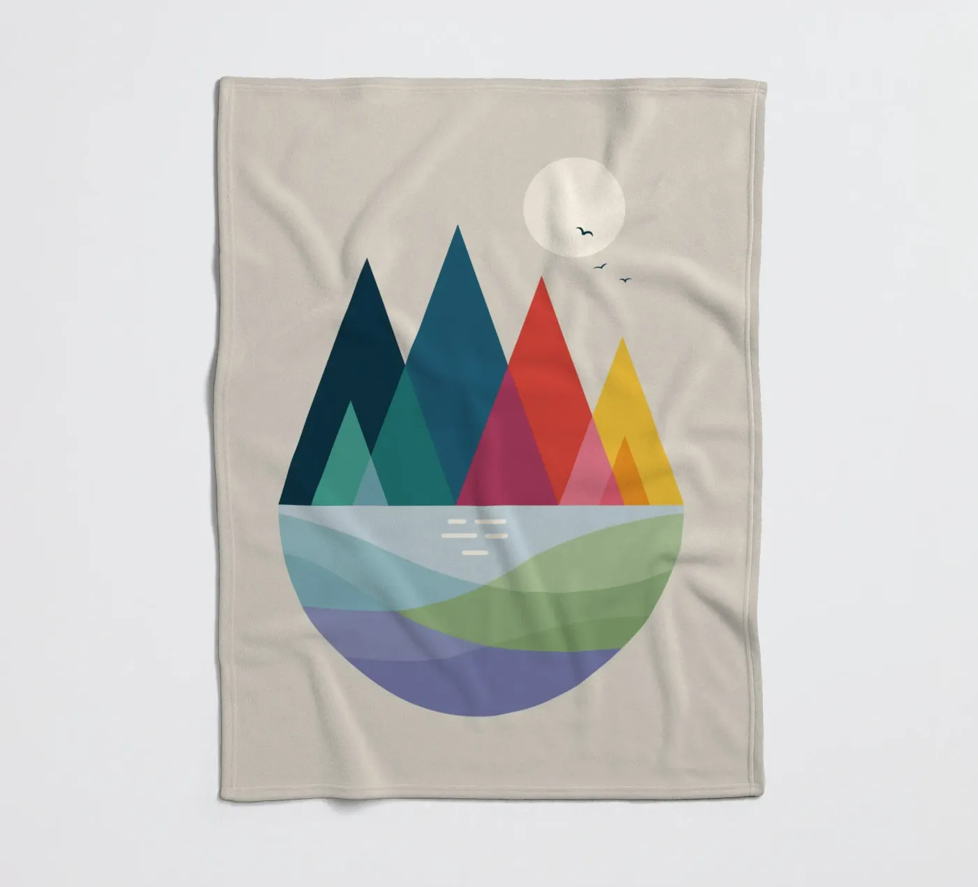 Somewhere Fleecedecke von Andy Westface