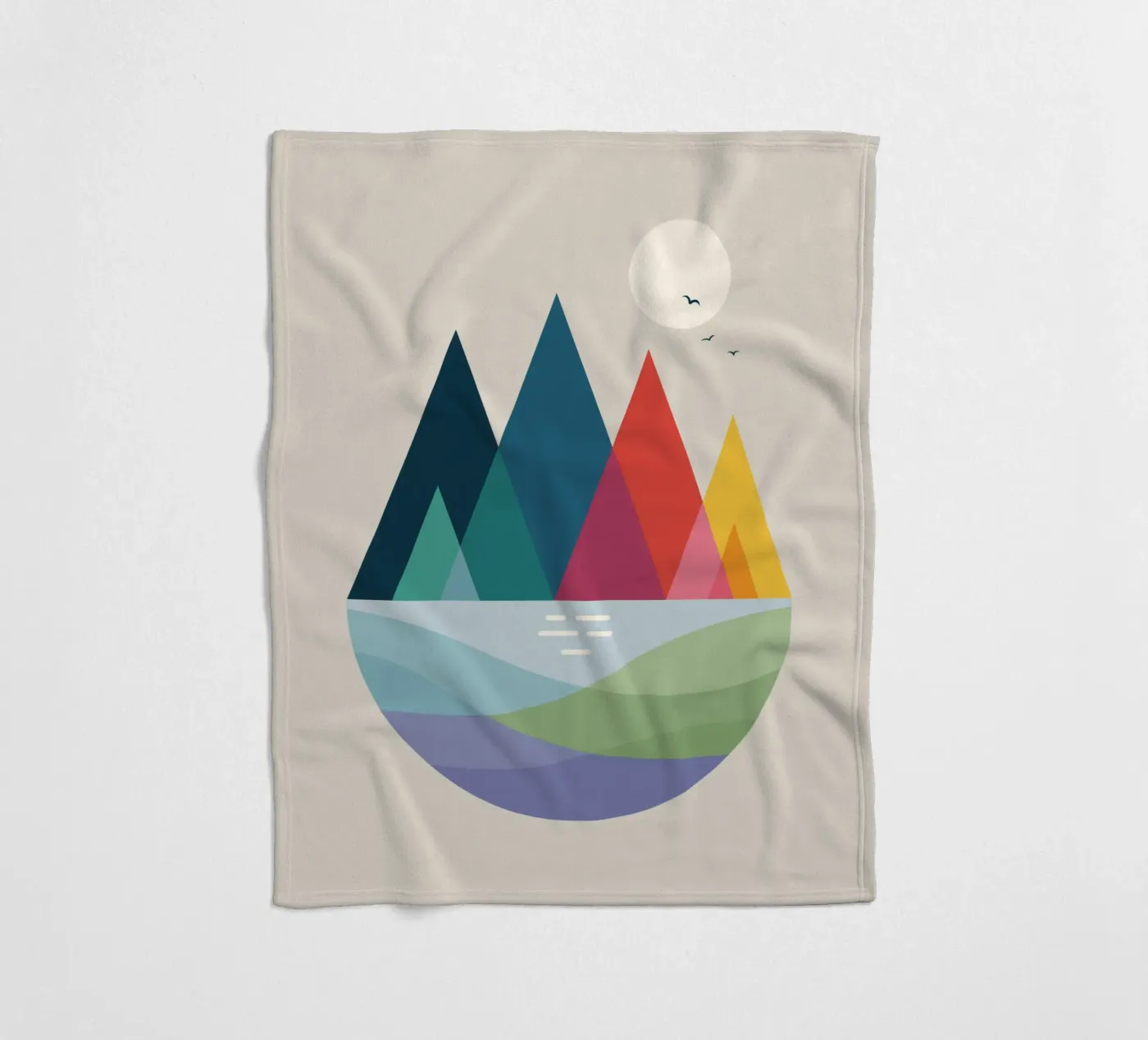 Somewhere Fleecedecke von Andy Westface