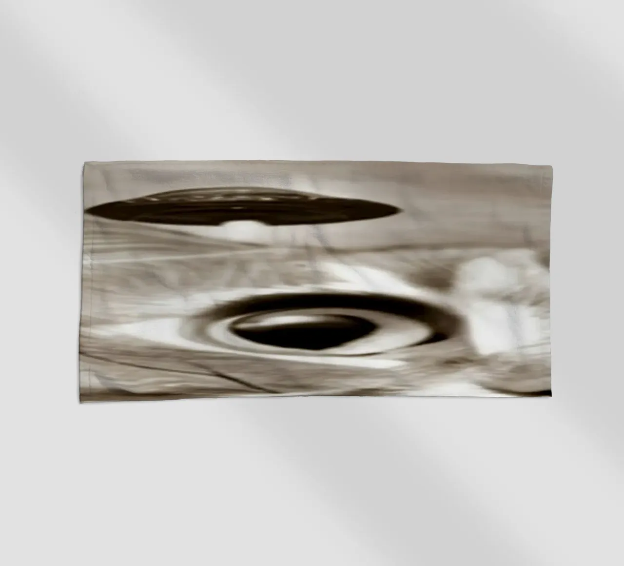 Divertente UFO Cat Selfie Alien & Cat Lover telo mare da rangginangs