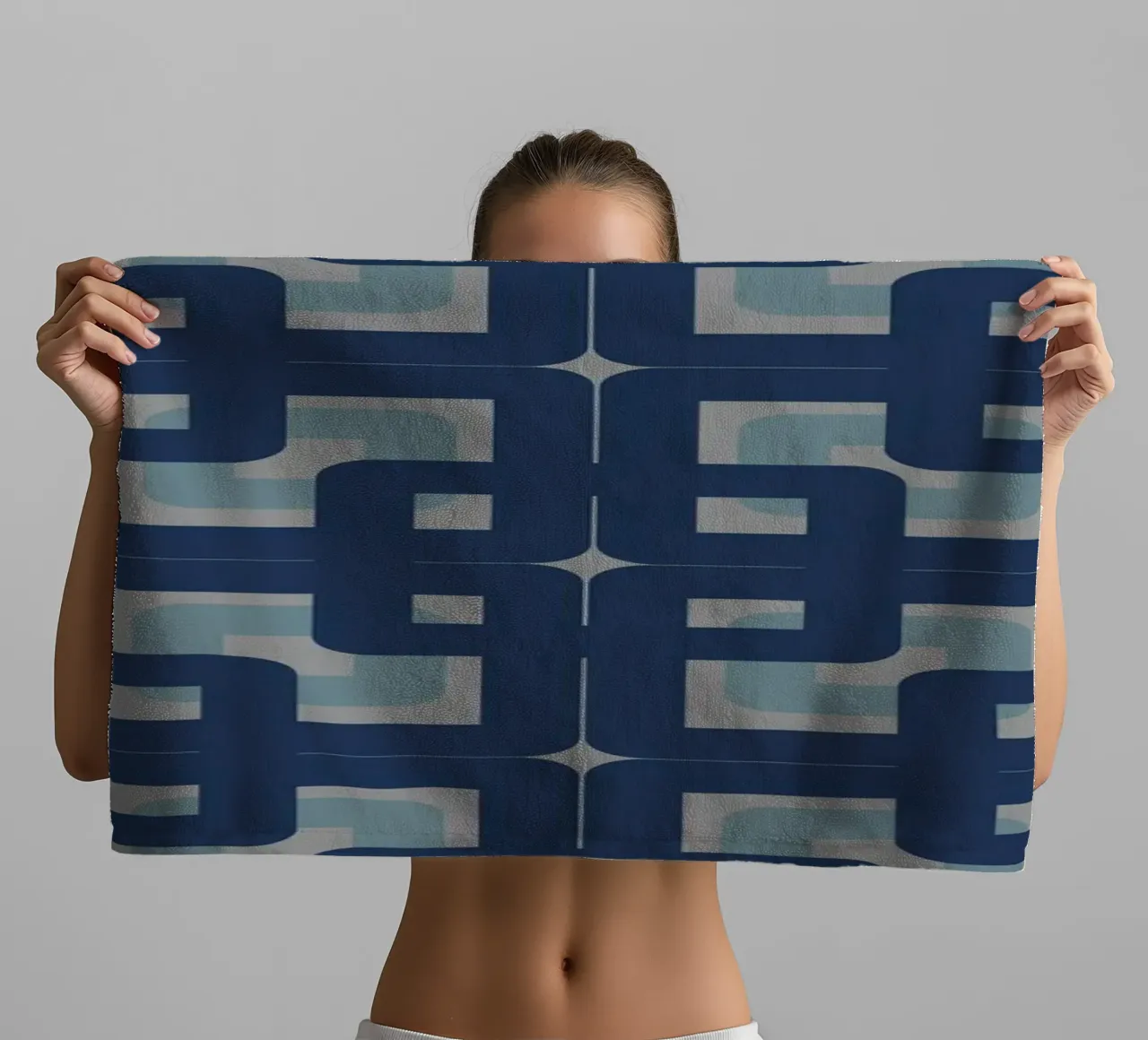 60s fabric n2 towel by LaylaOzPatterns
