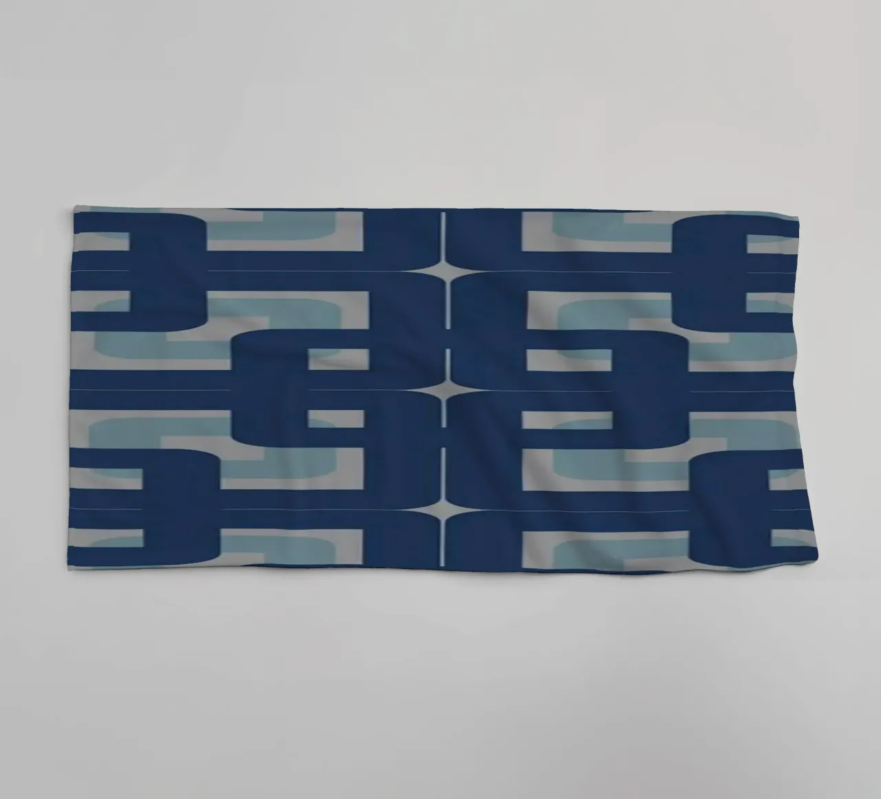 60s fabric n2 towel by LaylaOzPatterns
