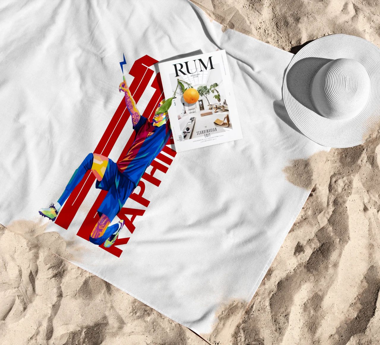 Raphinha WPAP Pop Art telo mare da WPAP MALANG