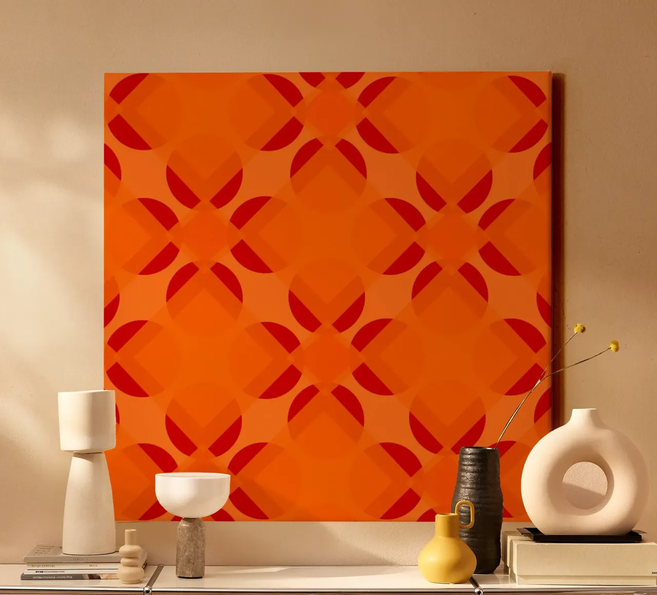 Design d'interni anni '60 tela da LaylaOzPatterns