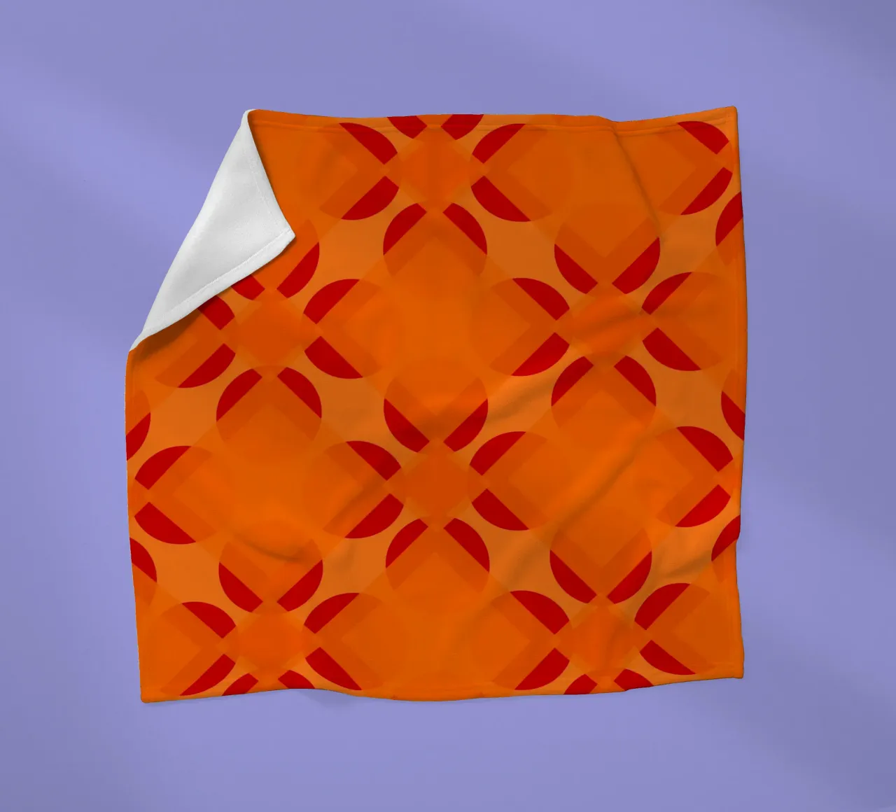 Design d'interni anni '60 coperta in pile da LaylaOzPatterns