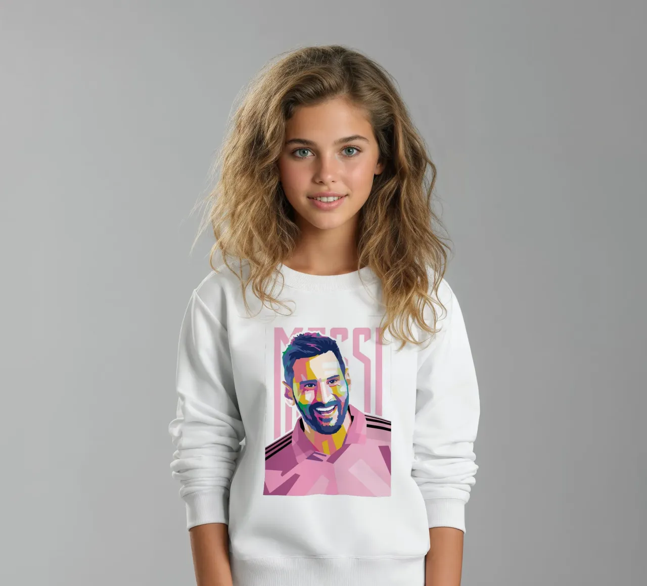Messi Intermiami felpa bambino da WPAP MALANG