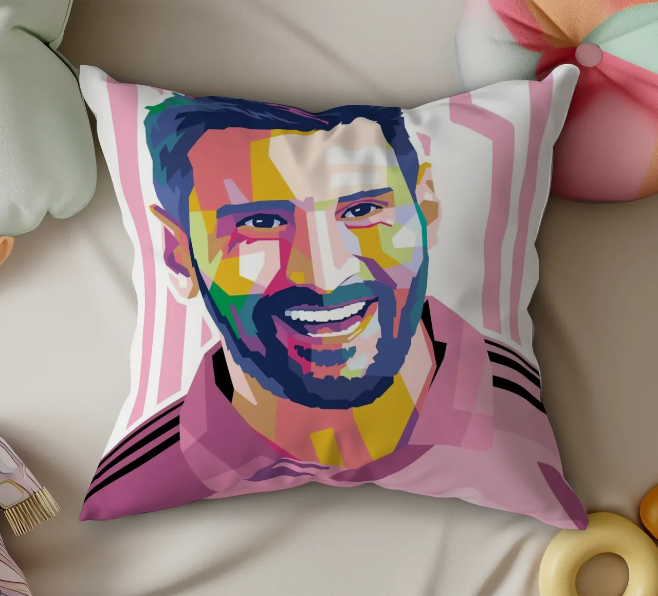 Messi Intermiami cuscino da WPAP MALANG