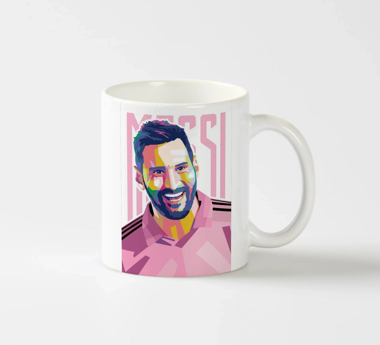 Messi Intermiami tazza in ceramica da WPAP MALANG