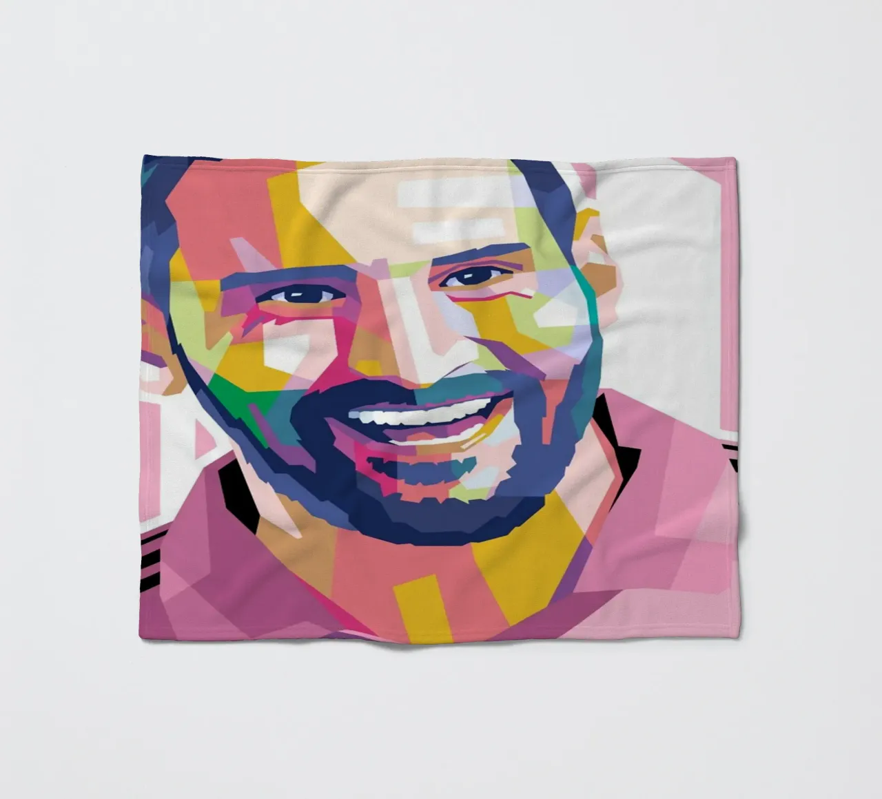 Messi Intermiami coperta in pile da WPAP MALANG