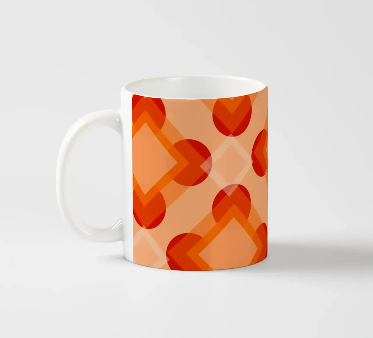 Luce di design per interni anni '60 tazza in ceramica da LaylaOzPatterns