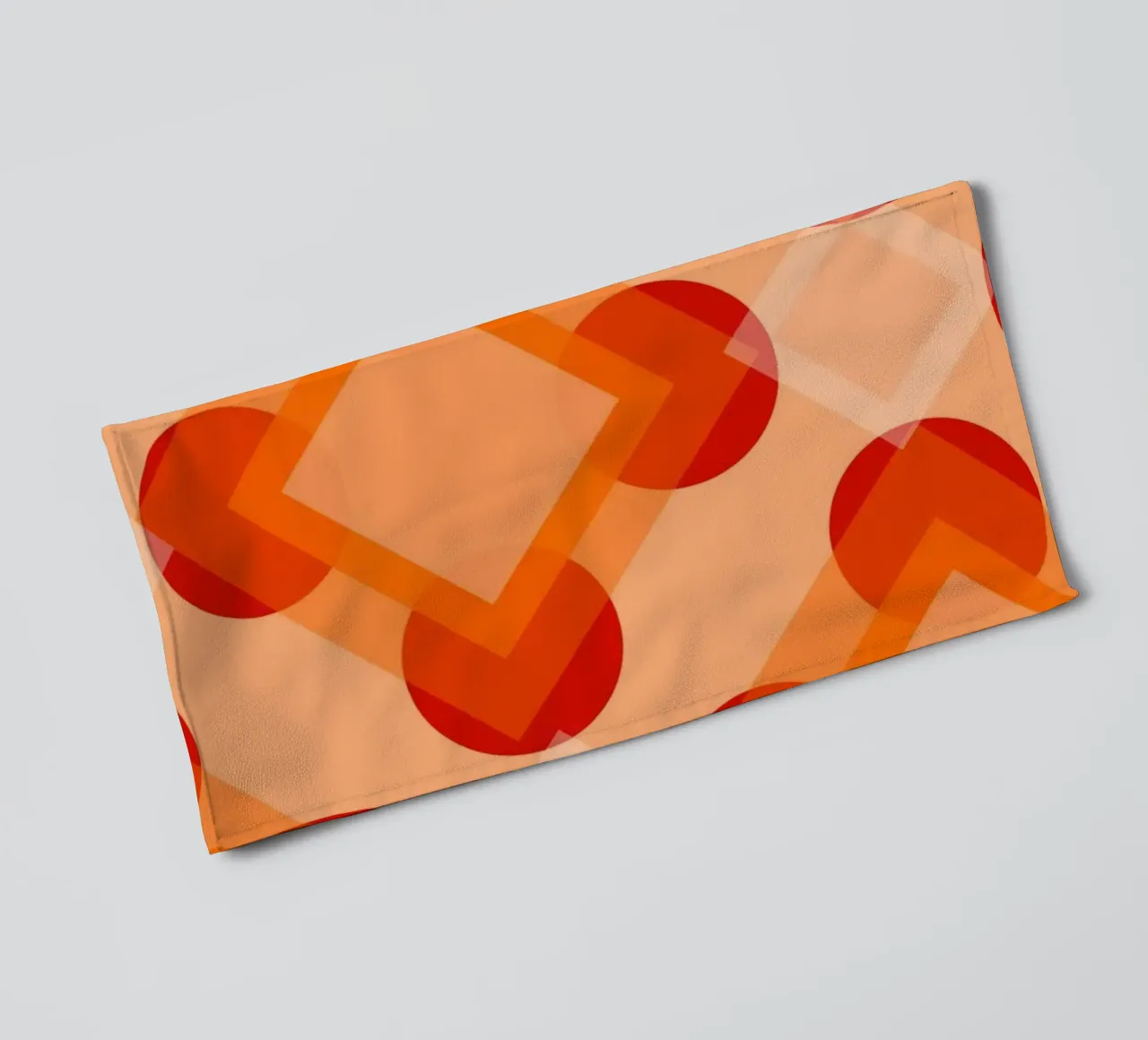 Luce di design per interni anni '60 asciugamano da bagno da LaylaOzPatterns