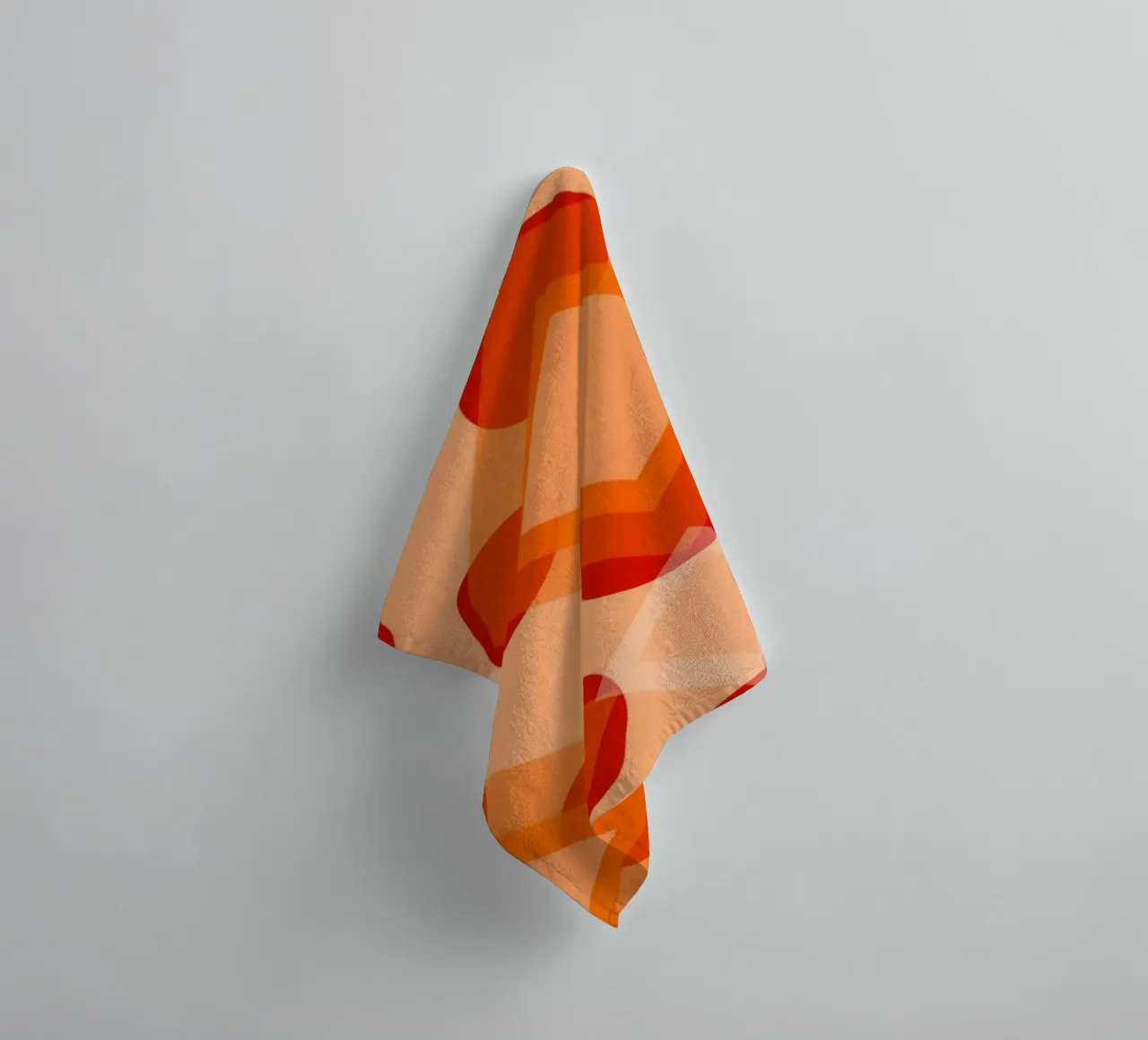 Luce di design per interni anni '60 asciugamano da bagno da LaylaOzPatterns