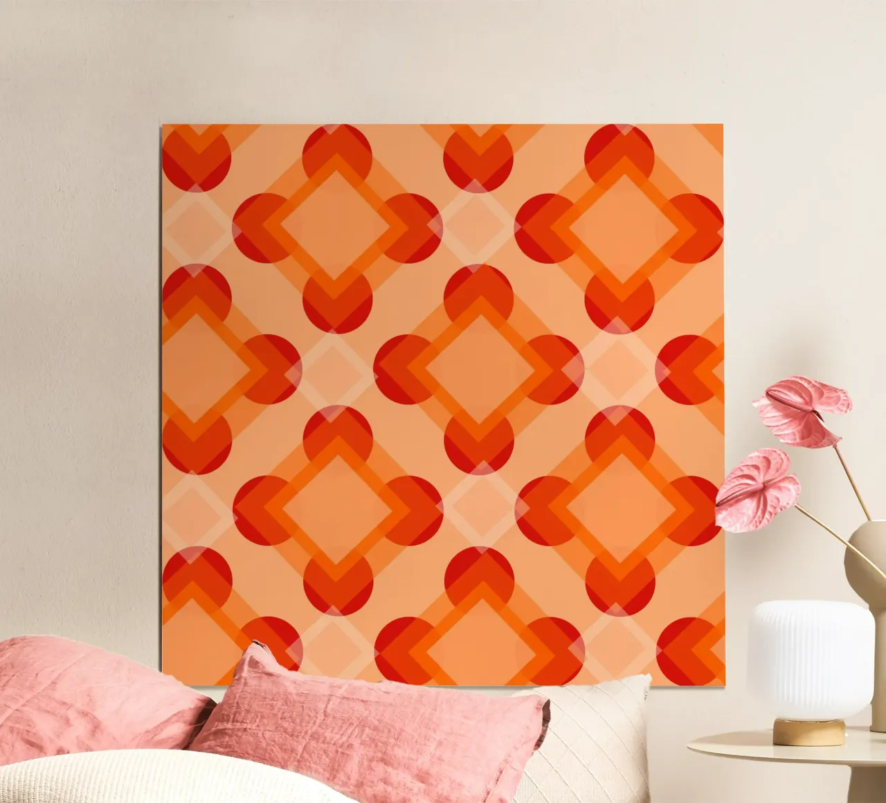 Luce di design per interni anni '60 poster da LaylaOzPatterns