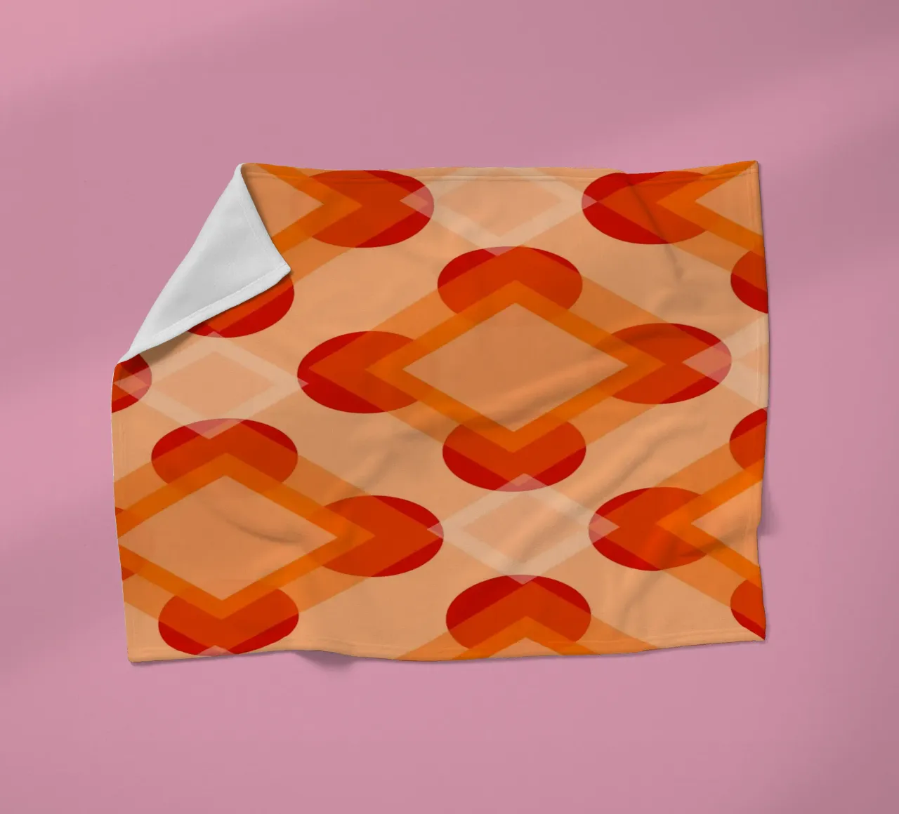 Luce di design per interni anni '60 coperta in pile da LaylaOzPatterns