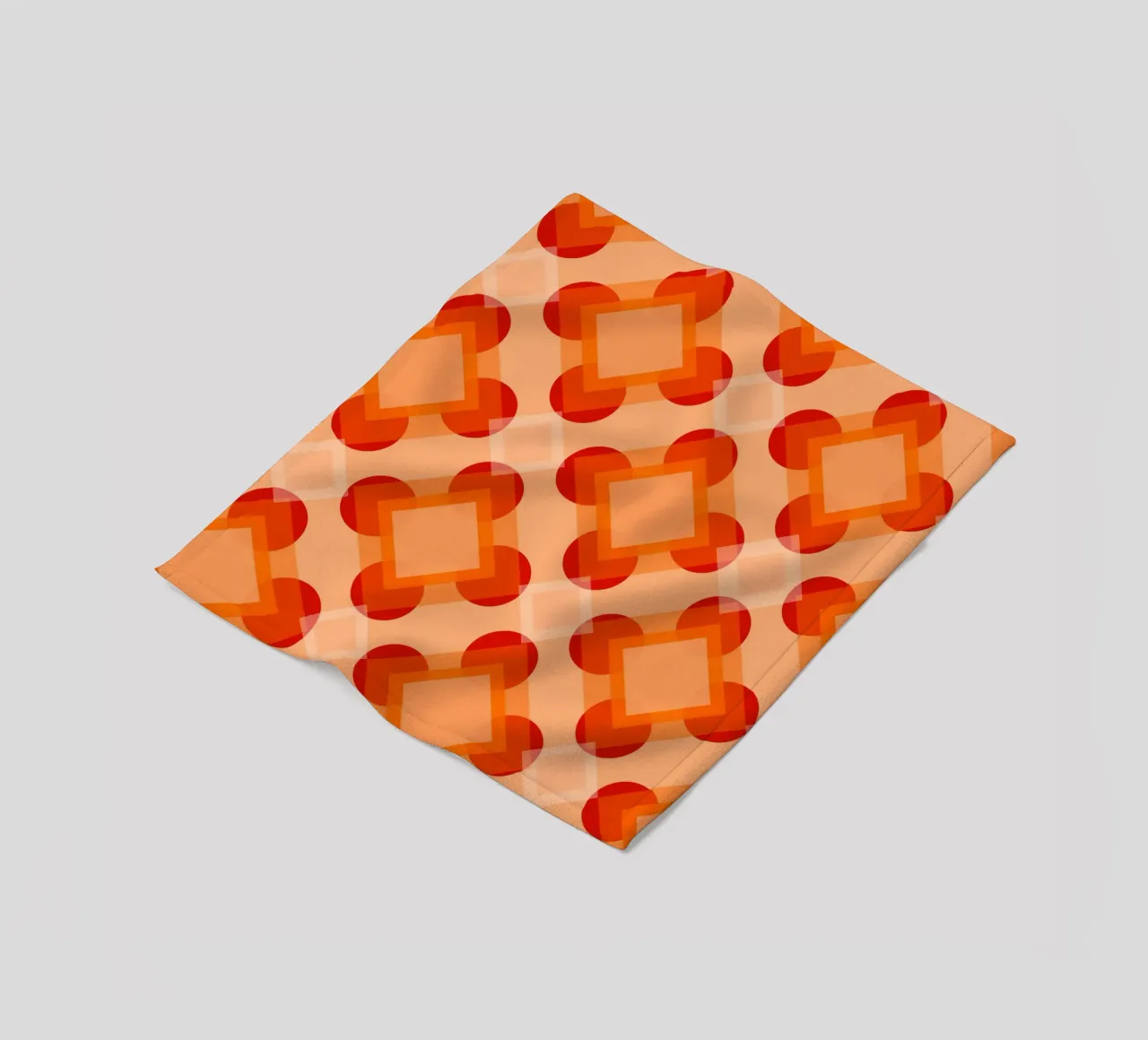 Luce di design per interni anni '60 coperta in pile da LaylaOzPatterns
