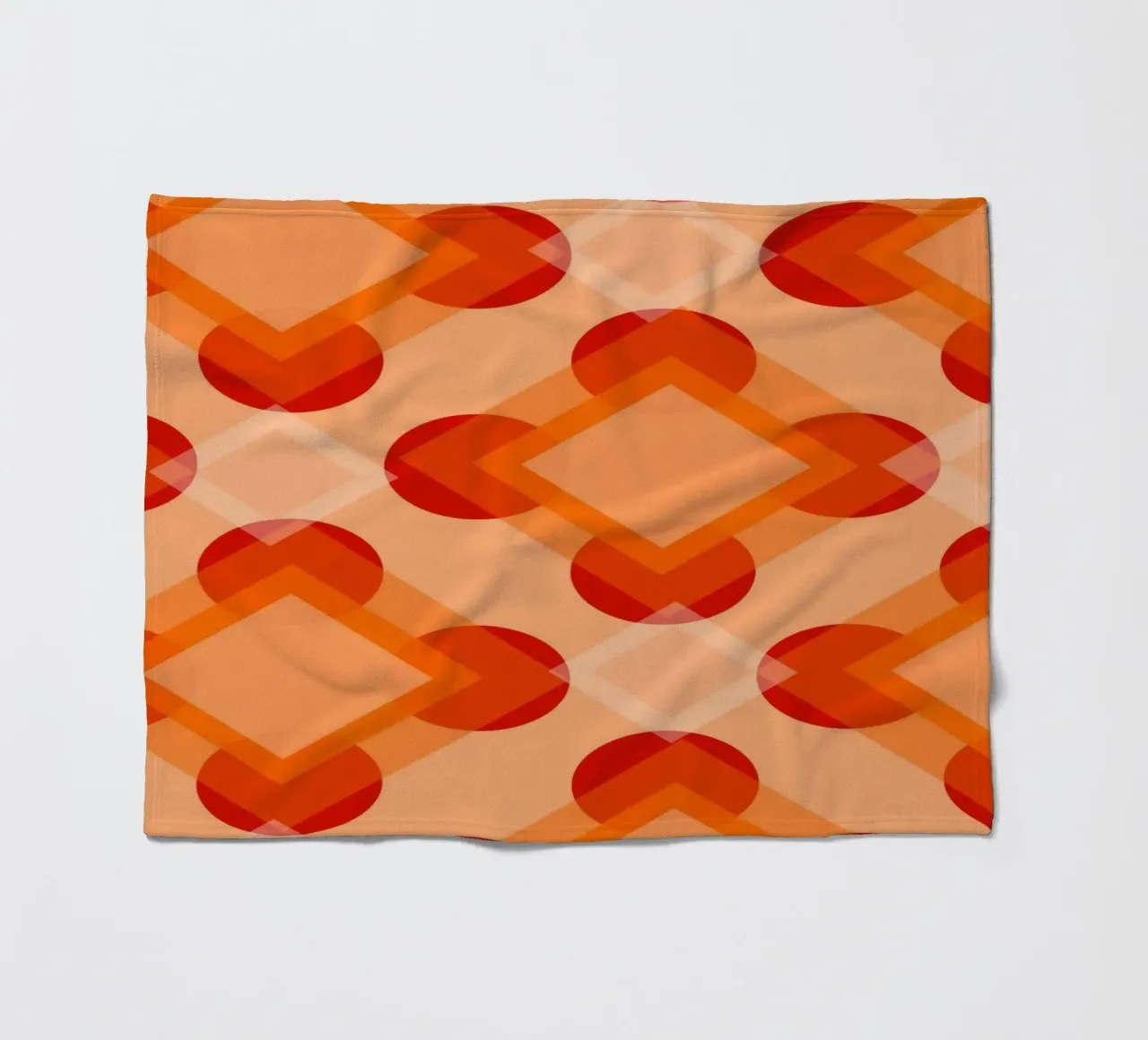 Luce di design per interni anni '60 coperta in pile da LaylaOzPatterns