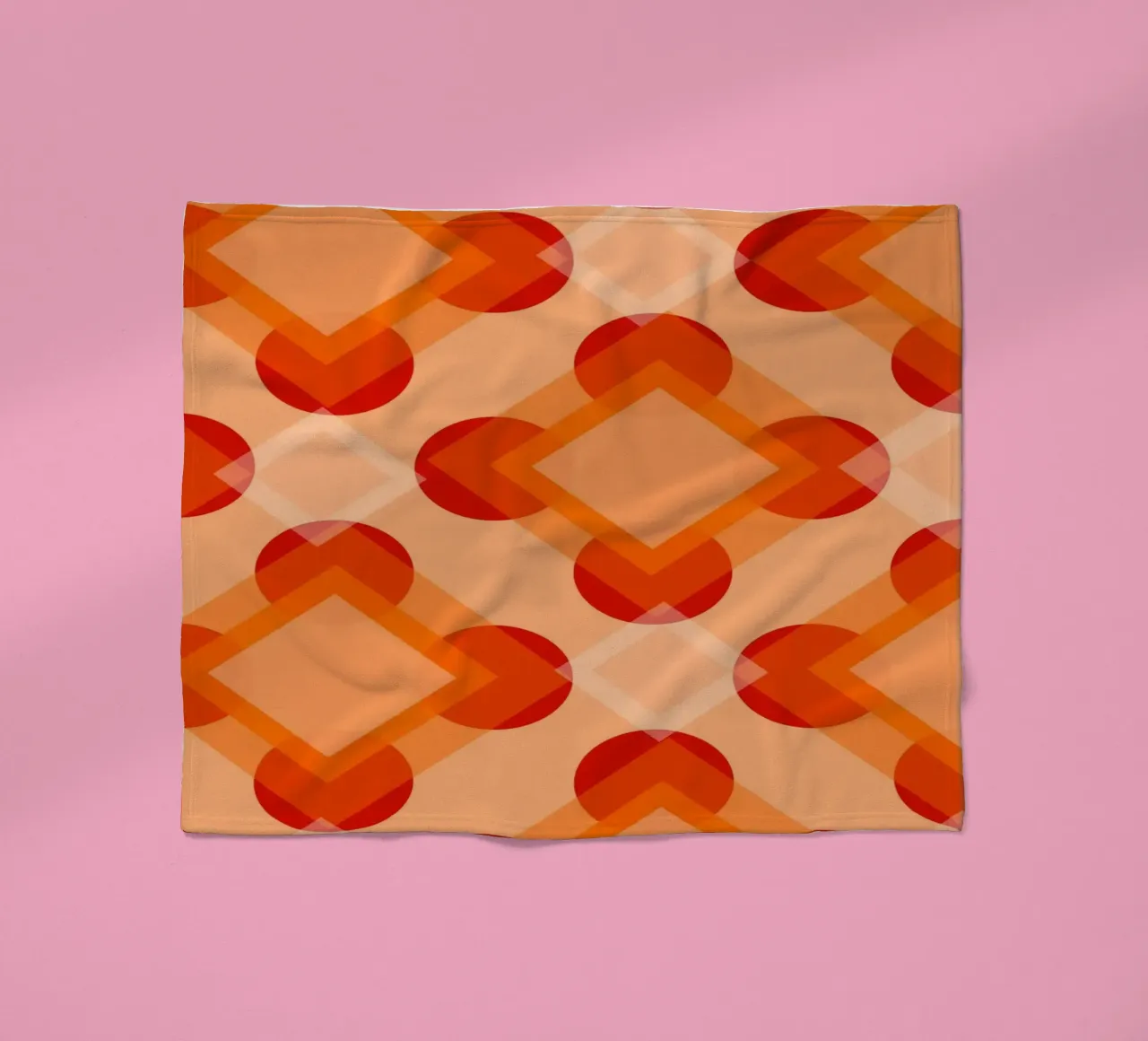 Luce di design per interni anni '60 coperta in pile da LaylaOzPatterns
