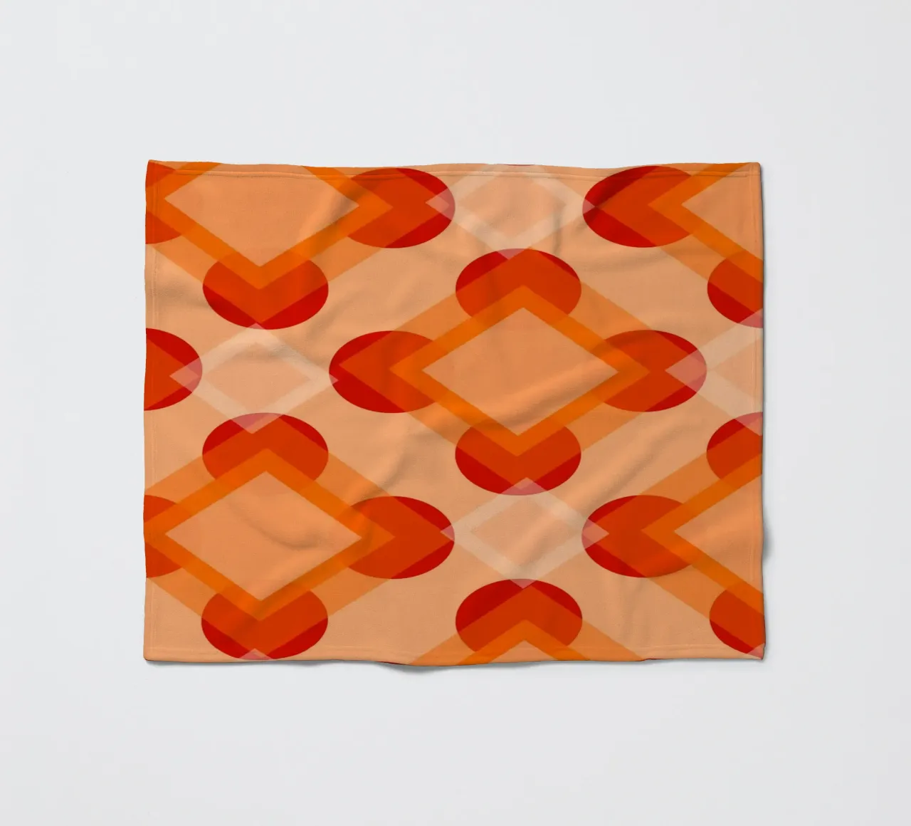Luce di design per interni anni '60 coperta in pile da LaylaOzPatterns