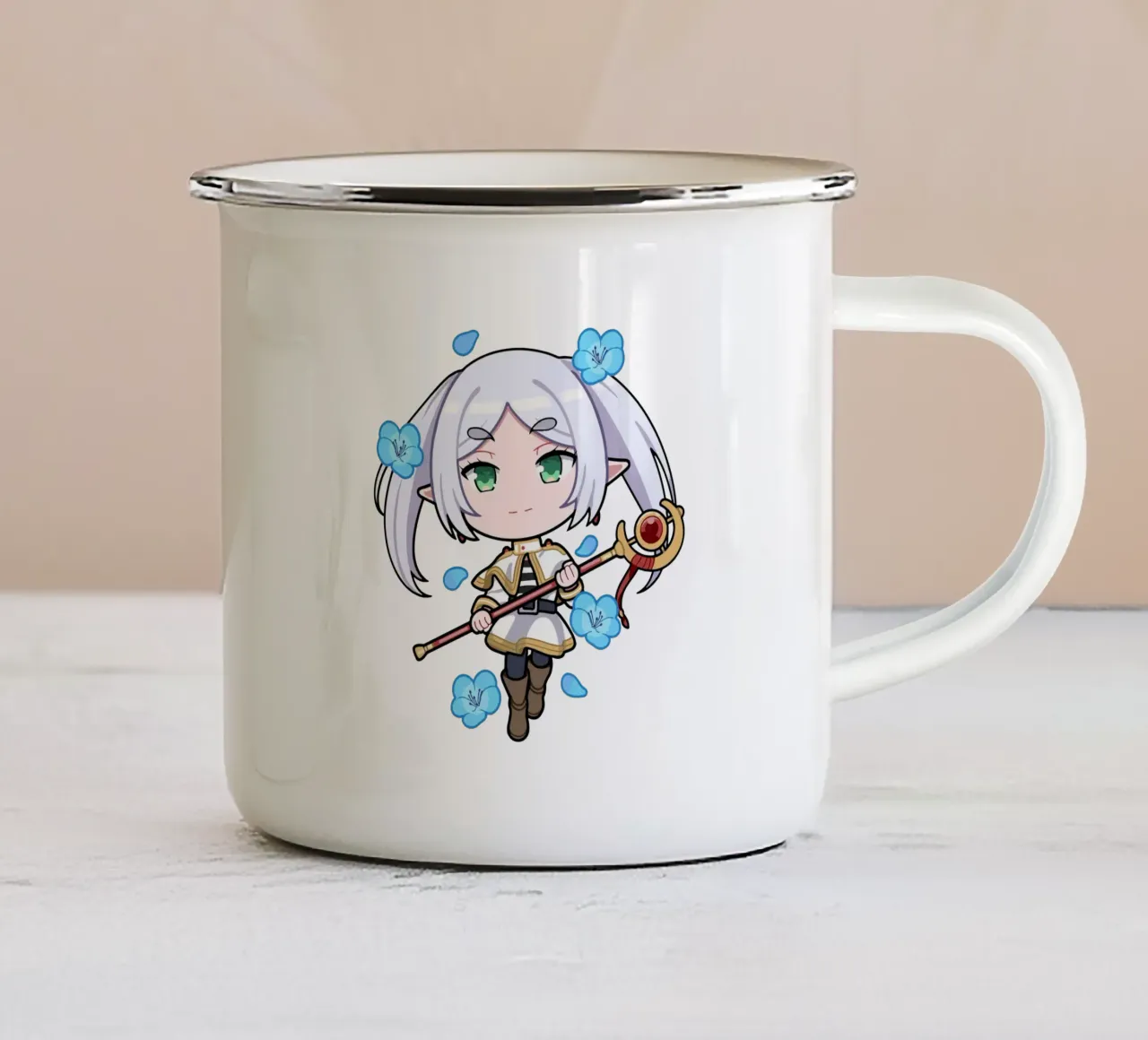 Bambino Frieren tazza in smalto da Evie Shop