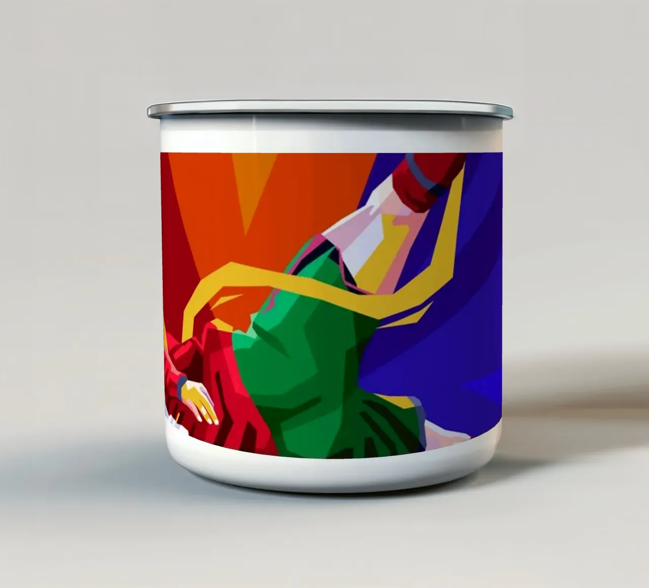 Ronaldo WPAP tazza in smalto da WPAP MALANG