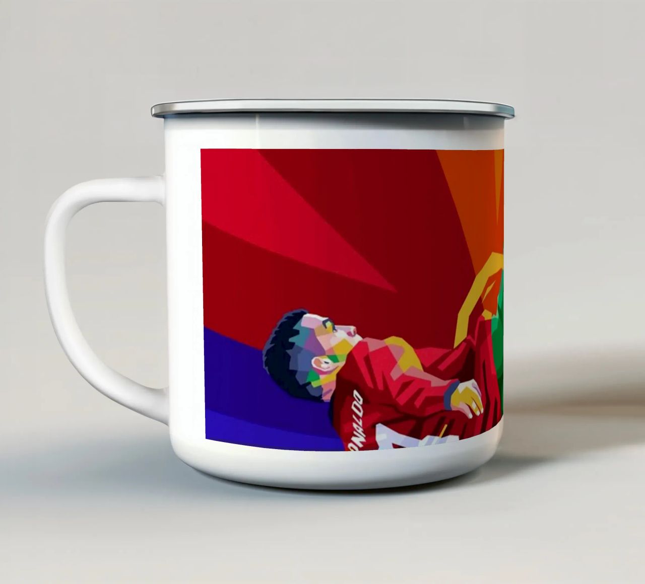 Ronaldo WPAP tazza in smalto da WPAP MALANG