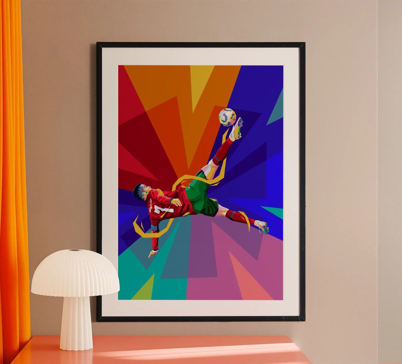 Ronaldo WPAP poster de WPAP MALANG