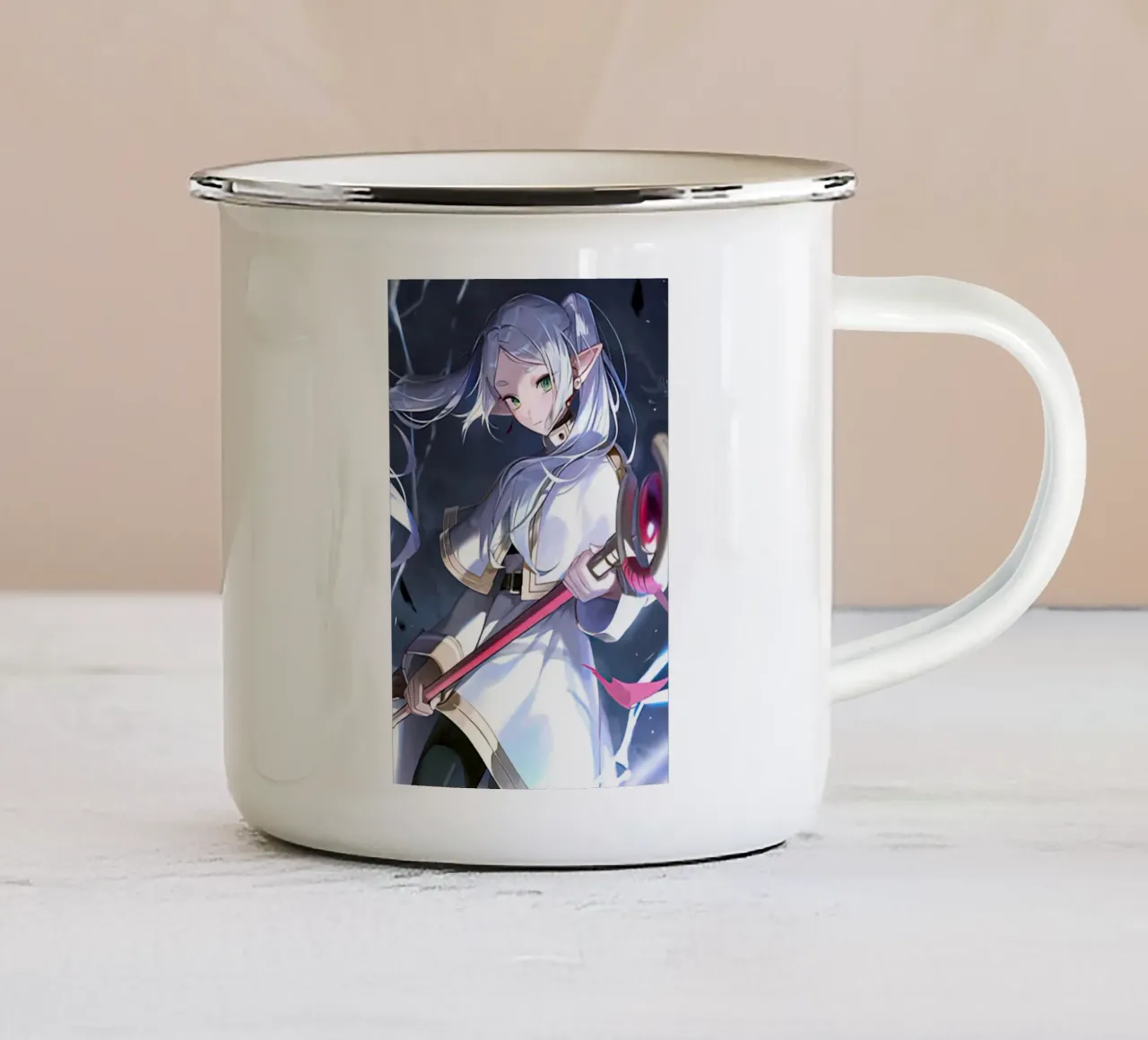 Bellezza Frieren tazza in smalto da Evie Shop