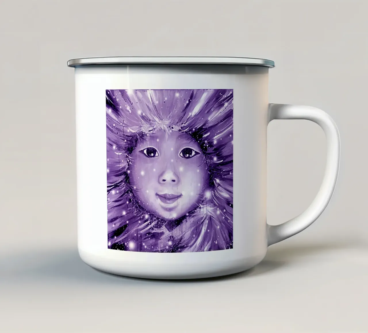 Eskimo-Kind tazza in smalto da Happy 😃 Art 🎨 by Christine Schnoell