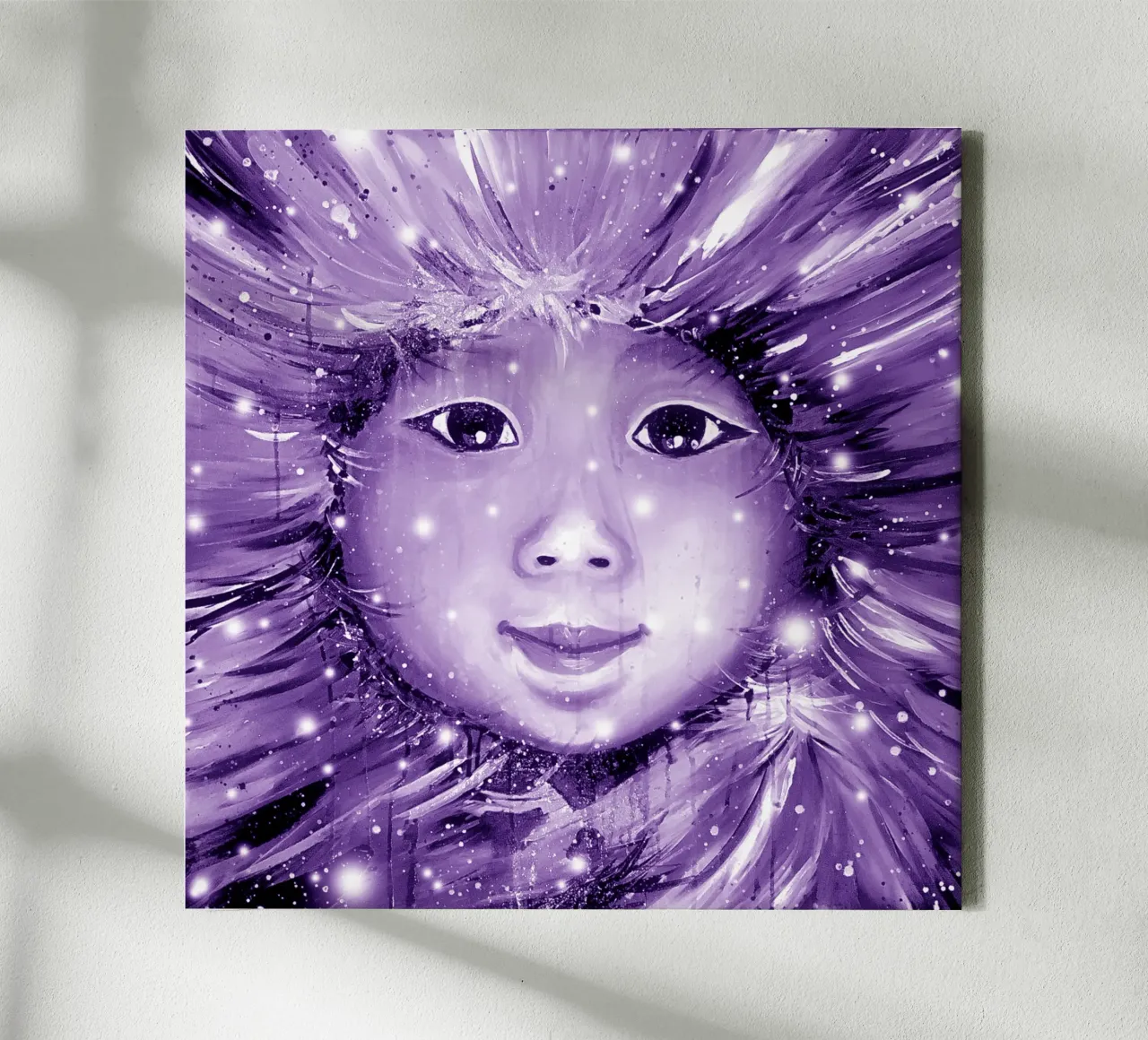 Eskimo-Kind canvas by Happy 😃 Art 🎨 by Christine Schnoell