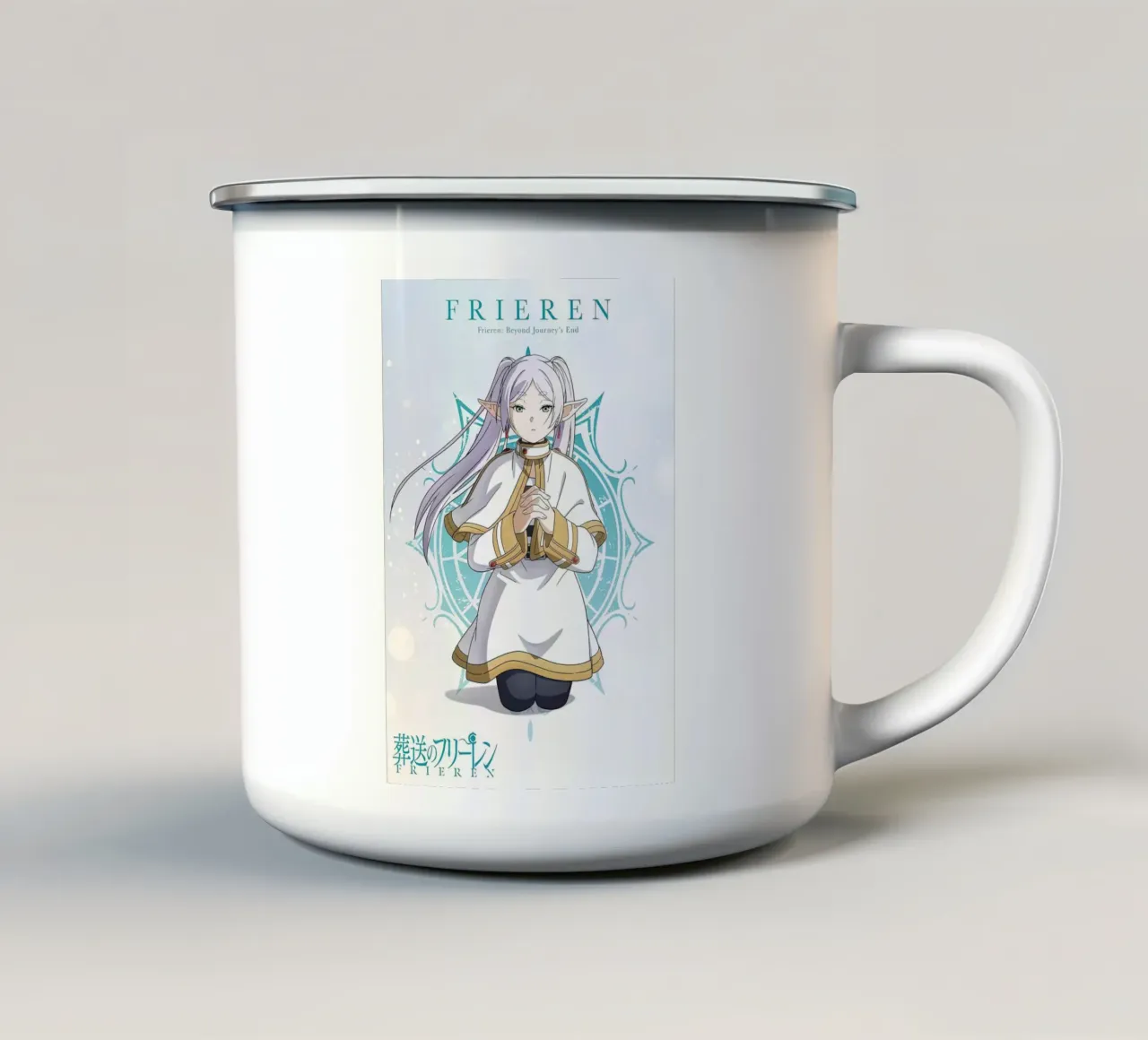 Ghiaccio carino tazza in smalto da Evie Shop