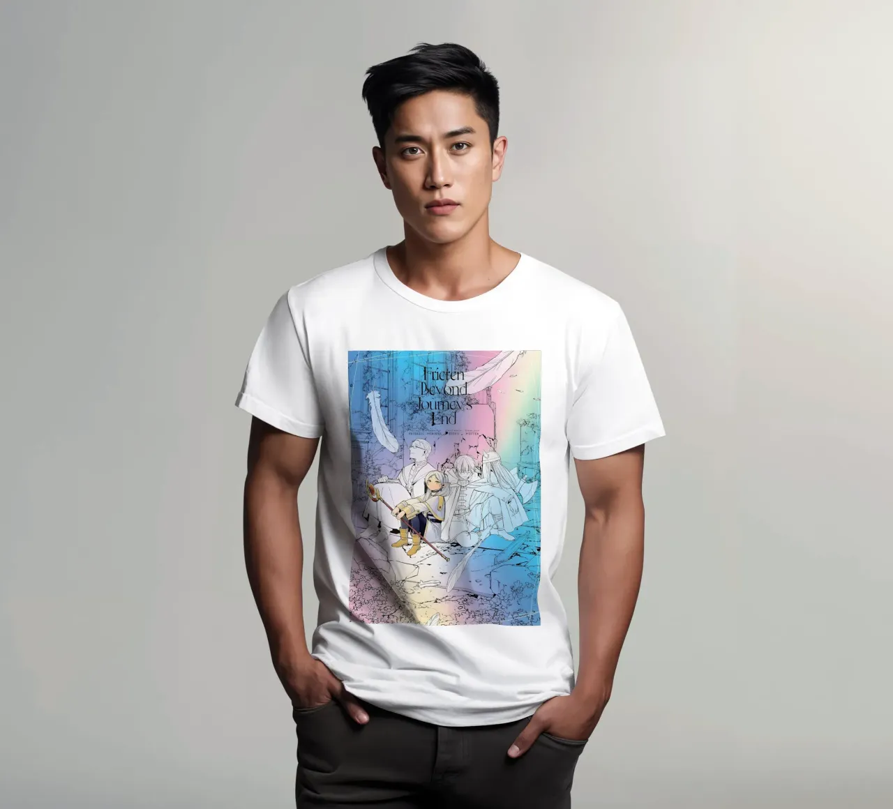 Sousou no Frieren t-shirt da Evie Shop