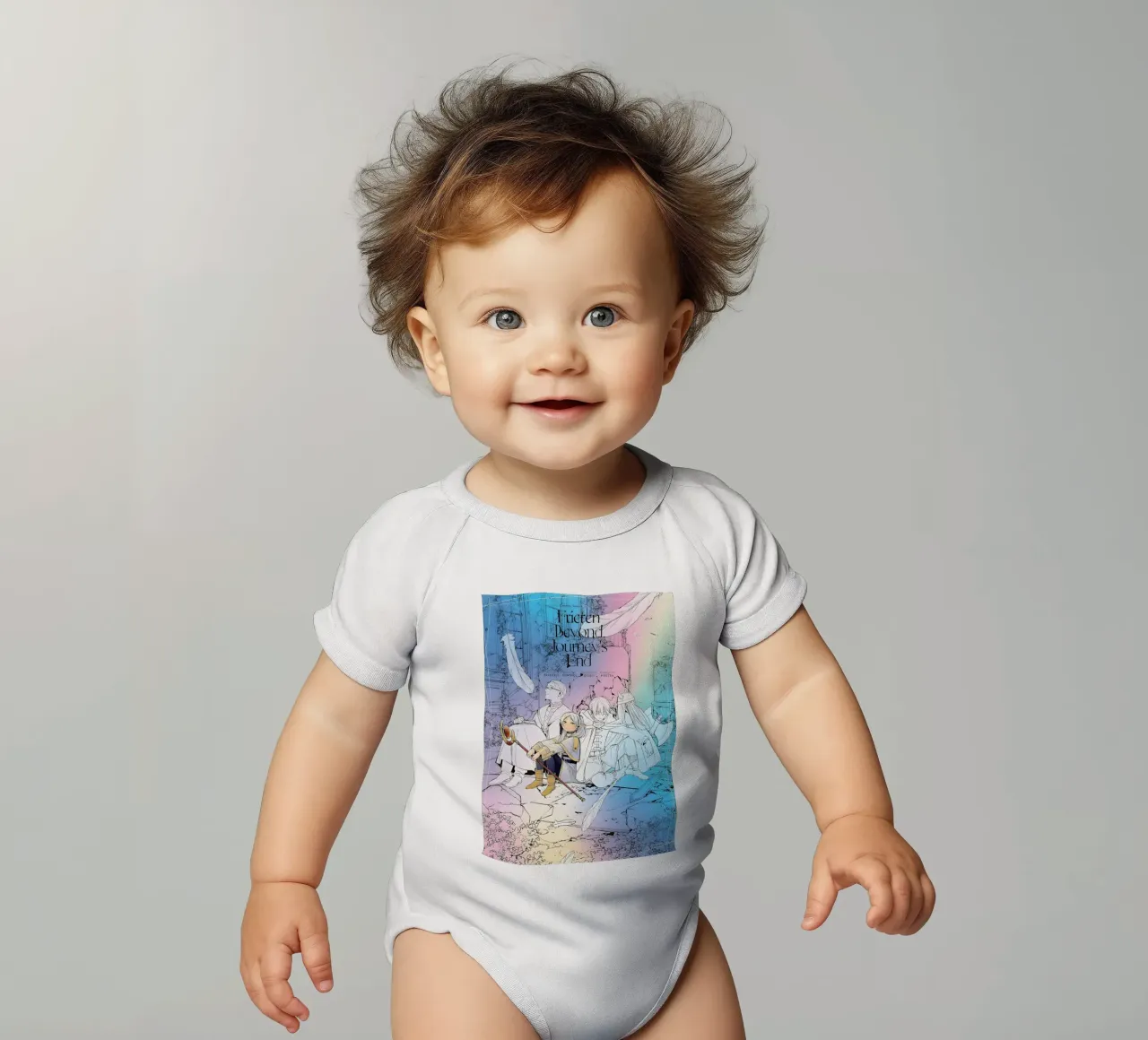 Sousou no Frieren body neonato maniche corte da Evie Shop