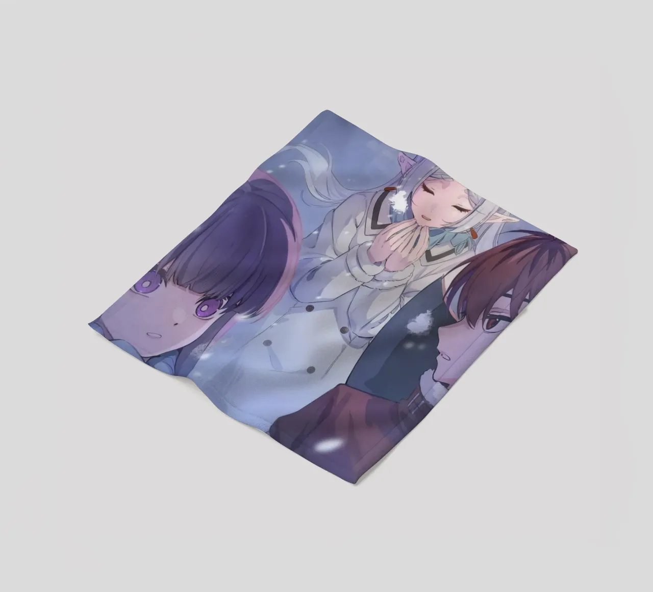 congelare e remotizzare coperta in pile da Evie Shop