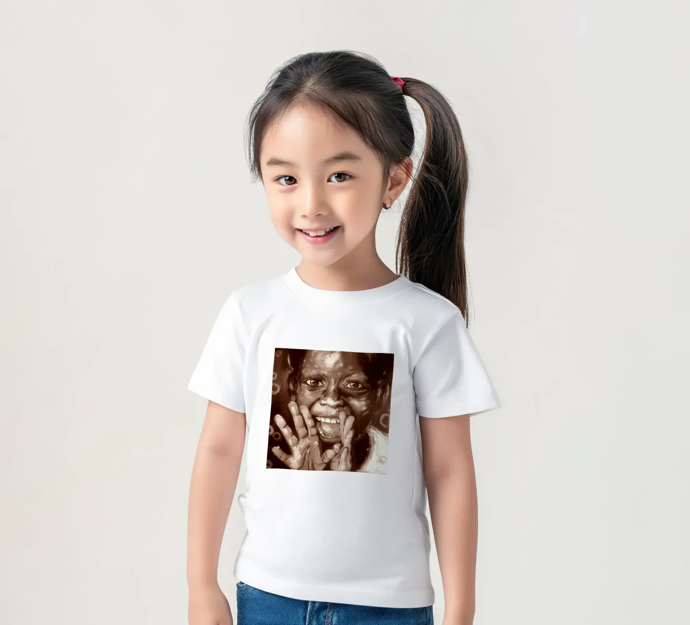 Joy Kinder T-Shirt von Happy 😃 Art 🎨 by Christine Schnoell