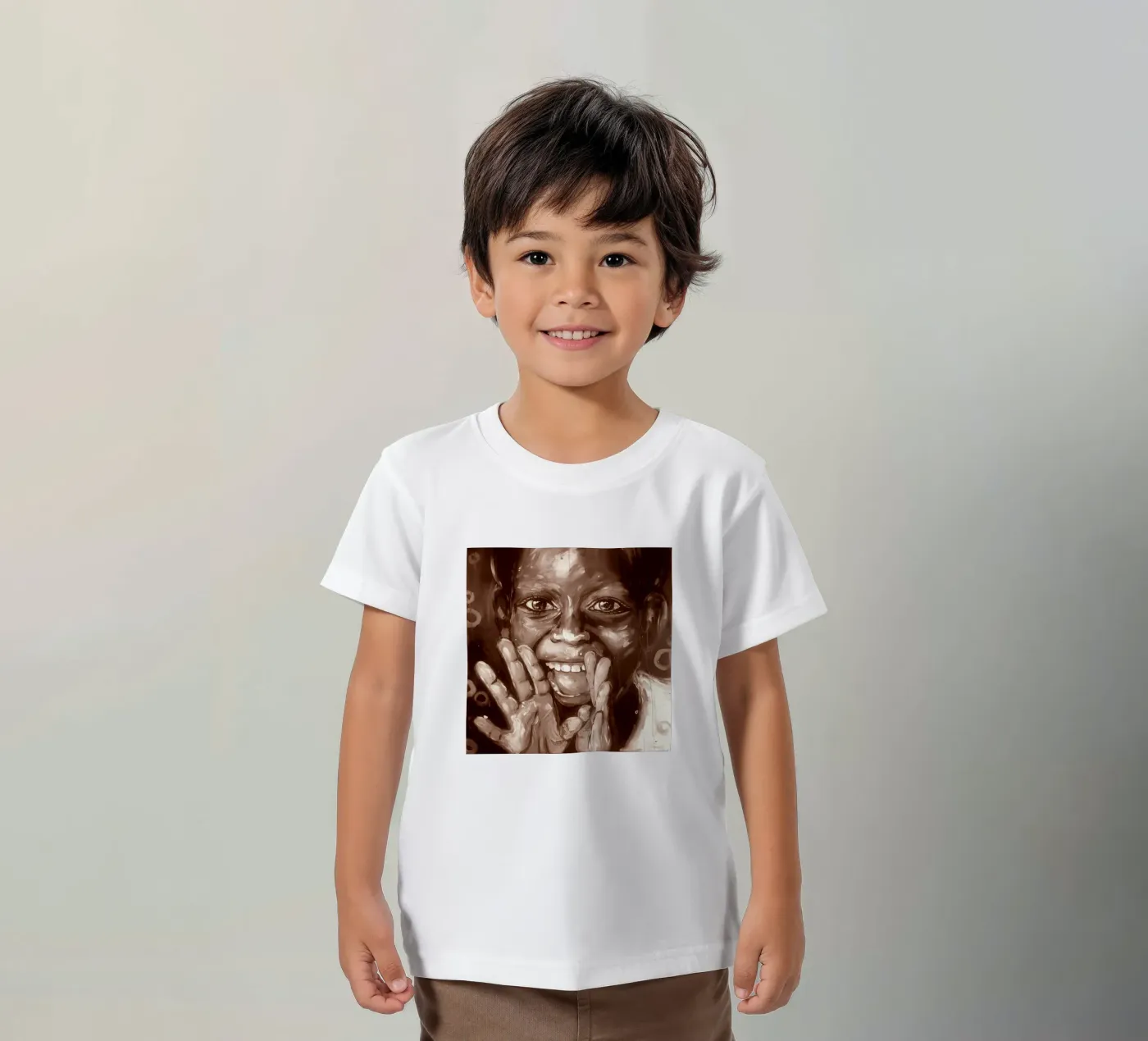 Joy Kinder T-Shirt von Happy 😃 Art 🎨 by Christine Schnoell