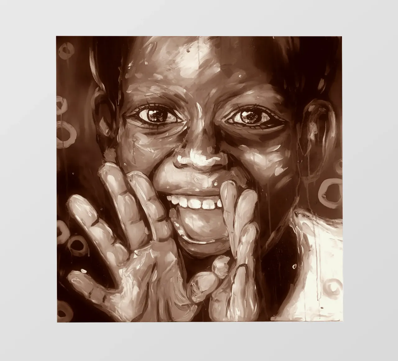 Joy fotobehang van Happy 😃 Art 🎨 by Christine Schnoell