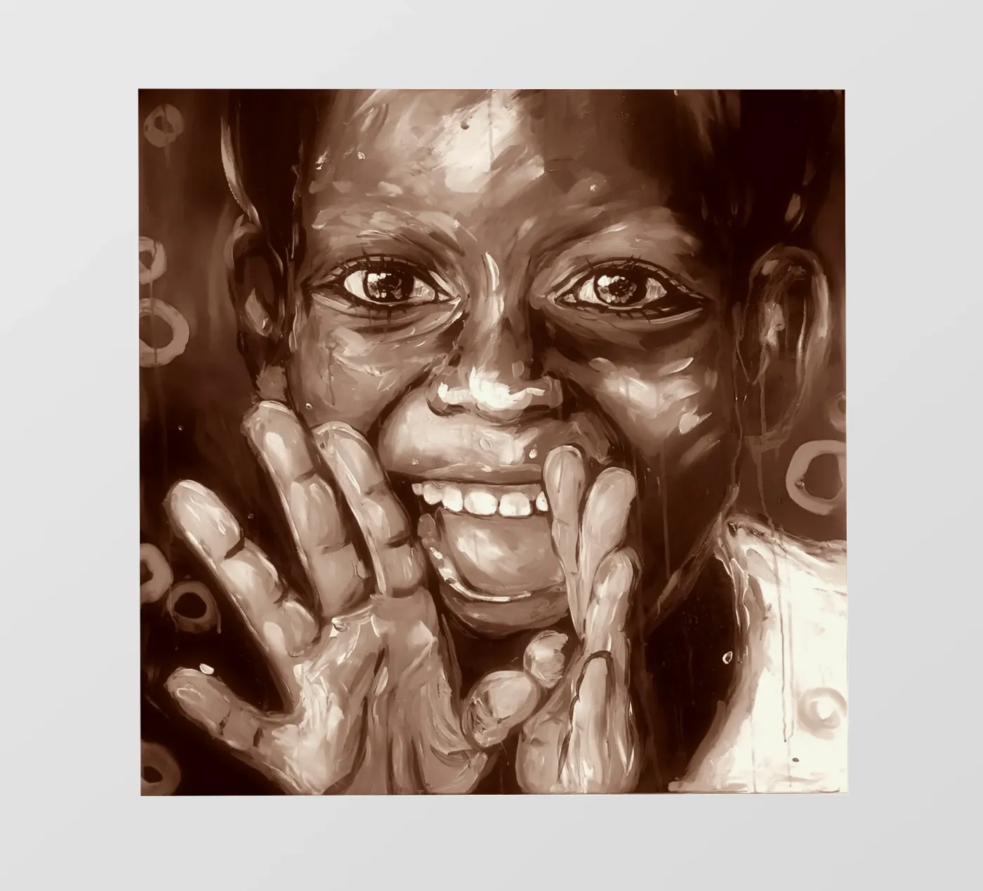 Joy fotobehang van Happy 😃 Art 🎨 by Christine Schnoell