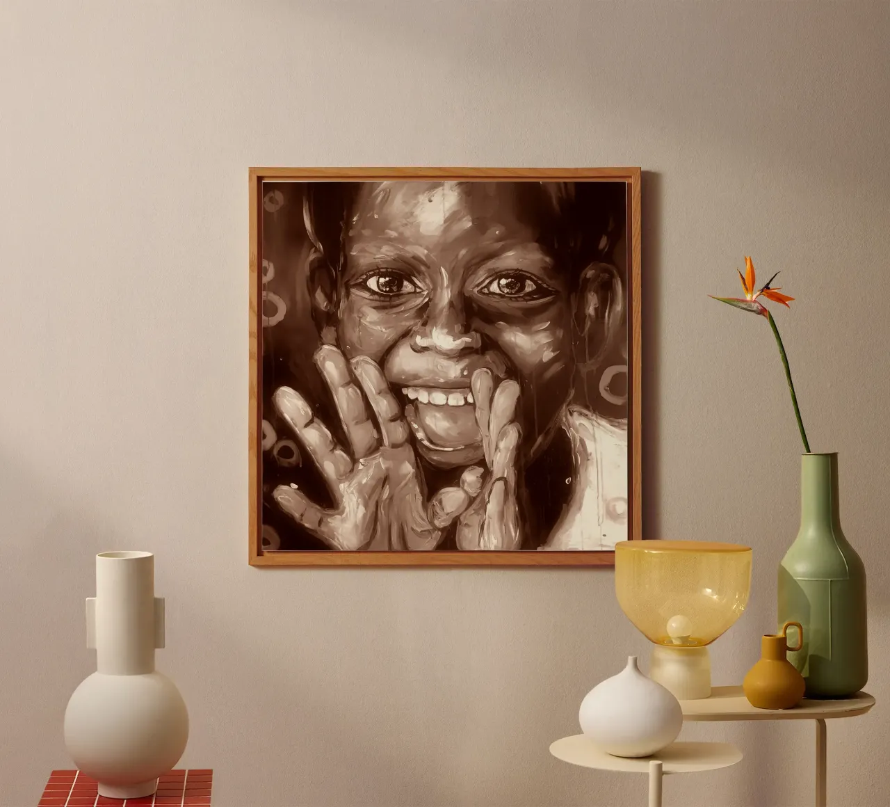 Joy forex plate by Happy 😃 Art 🎨 by Christine Schnoell