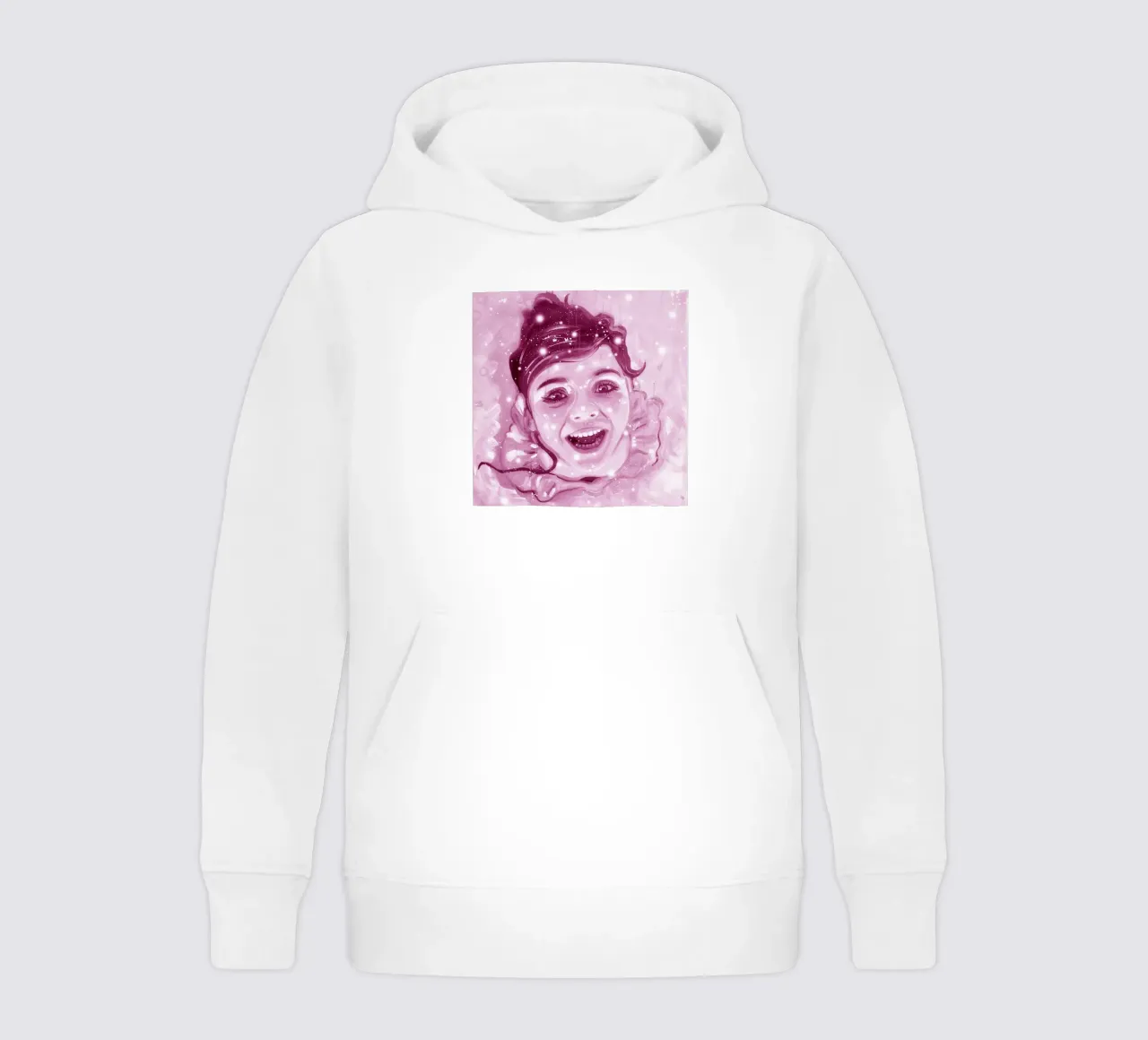 Ballerine rose au petit bonheur la chance sweat à capuche enfant de Happy 😃 Art 🎨 by Christine Schnoell
