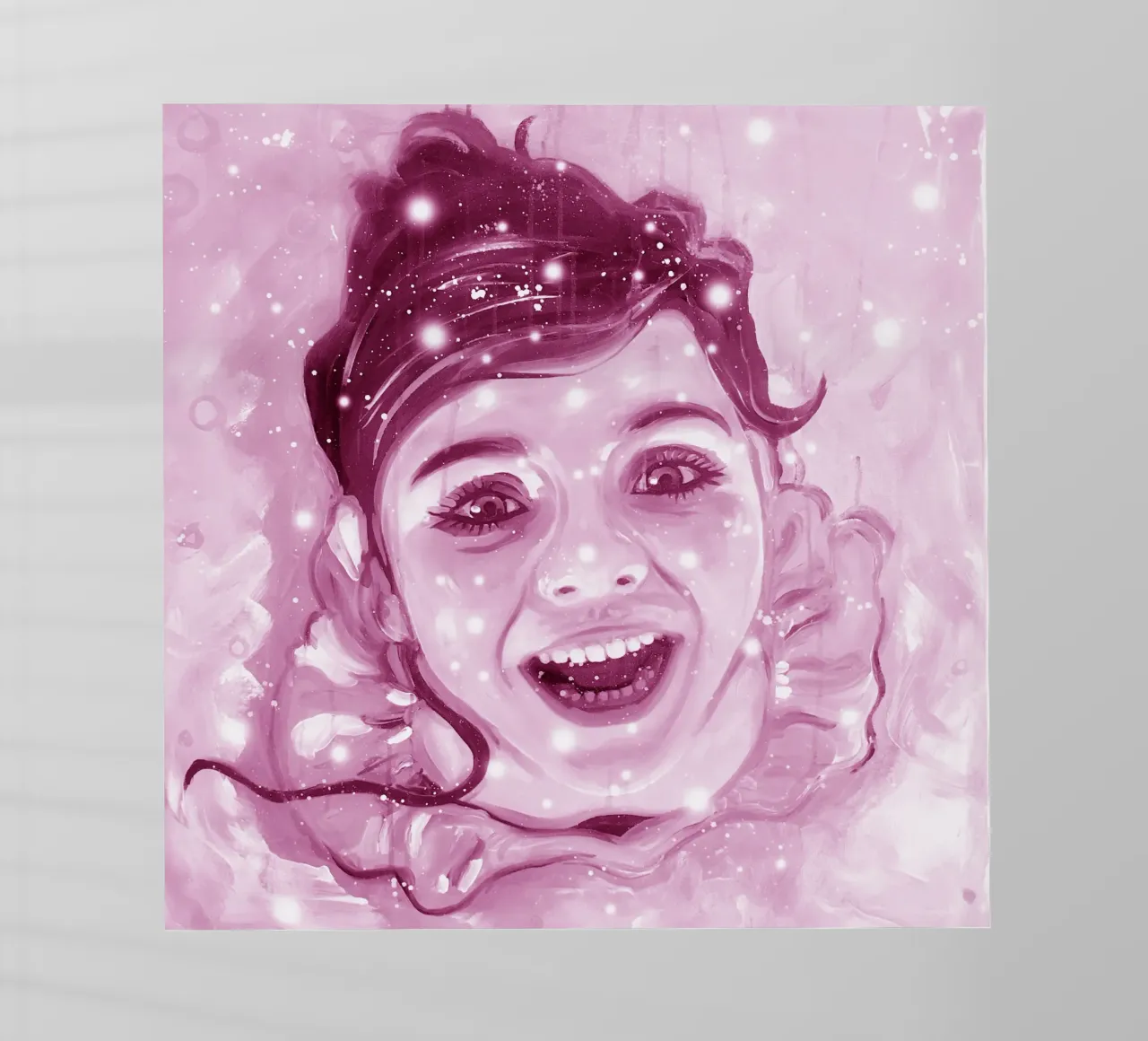 Ballerina rosa in bocca al lupo pellicola backlit da Happy 😃 Art 🎨 by Christine Schnoell