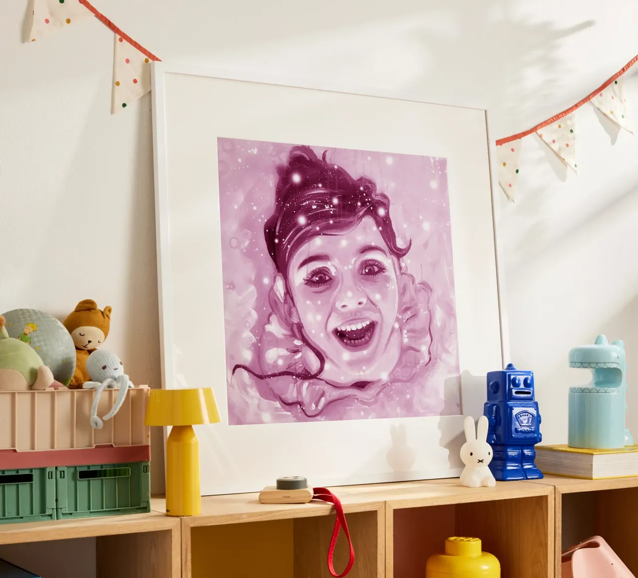 Bailarina rosa con suerte hahnemühle de Happy 😃 Art 🎨 by Christine Schnoell
