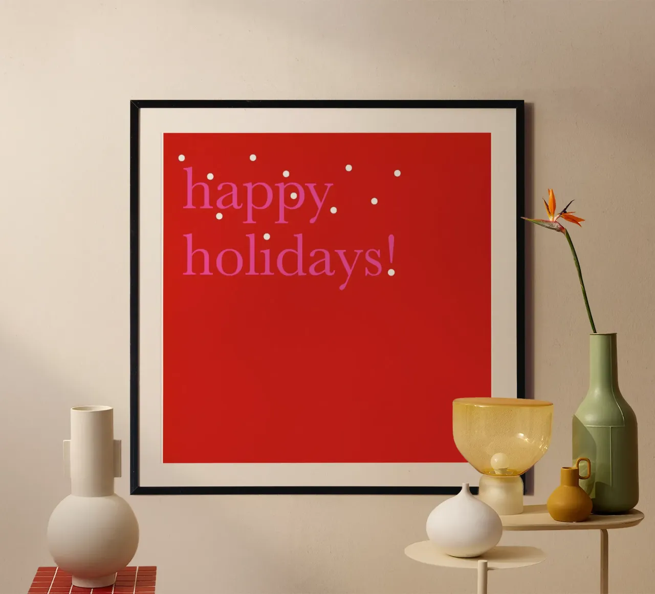 Snowy Happy Holidays carta hahnemühle da Bo Lundberg